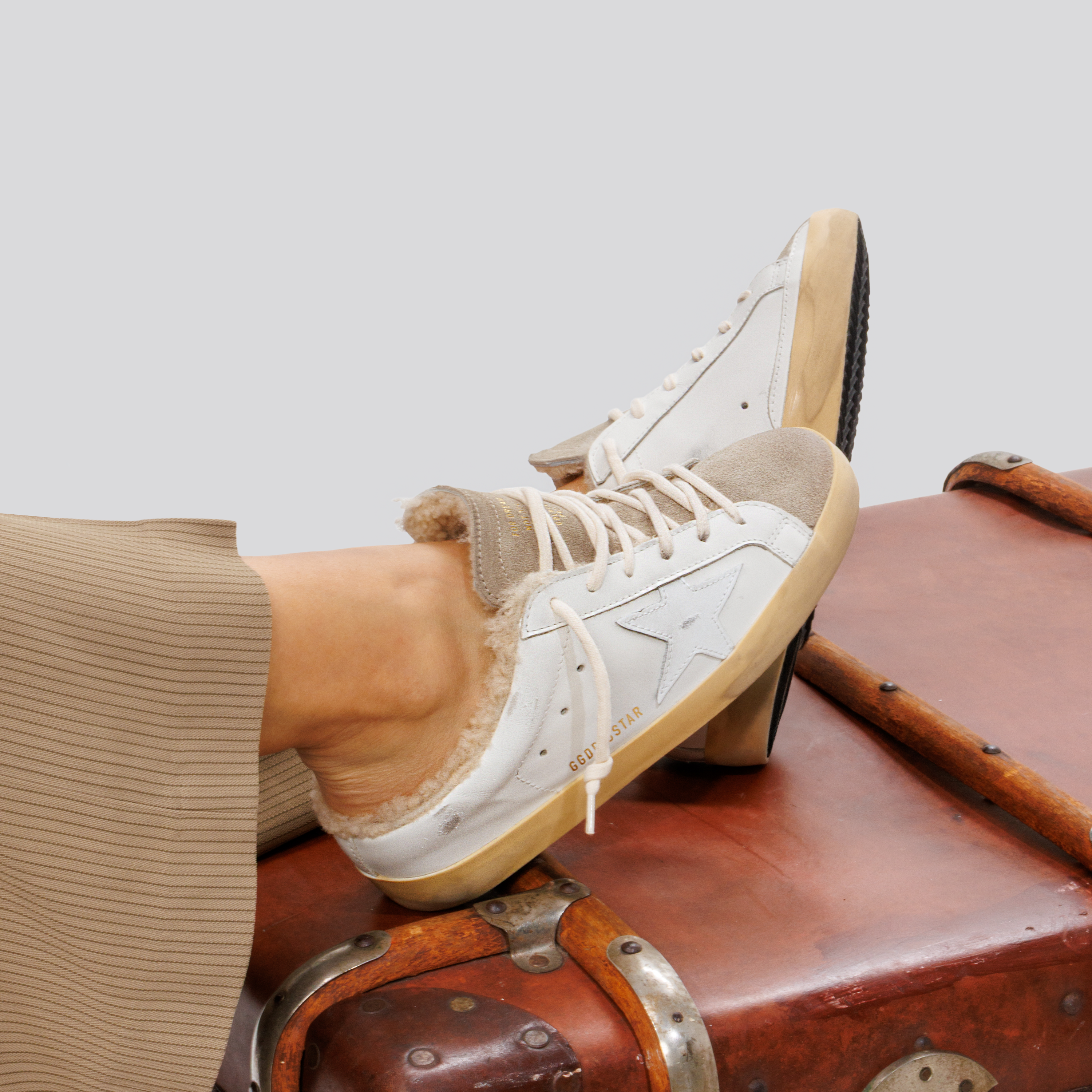 Sneakers Blancos Golden Goose Super-Star Sabot