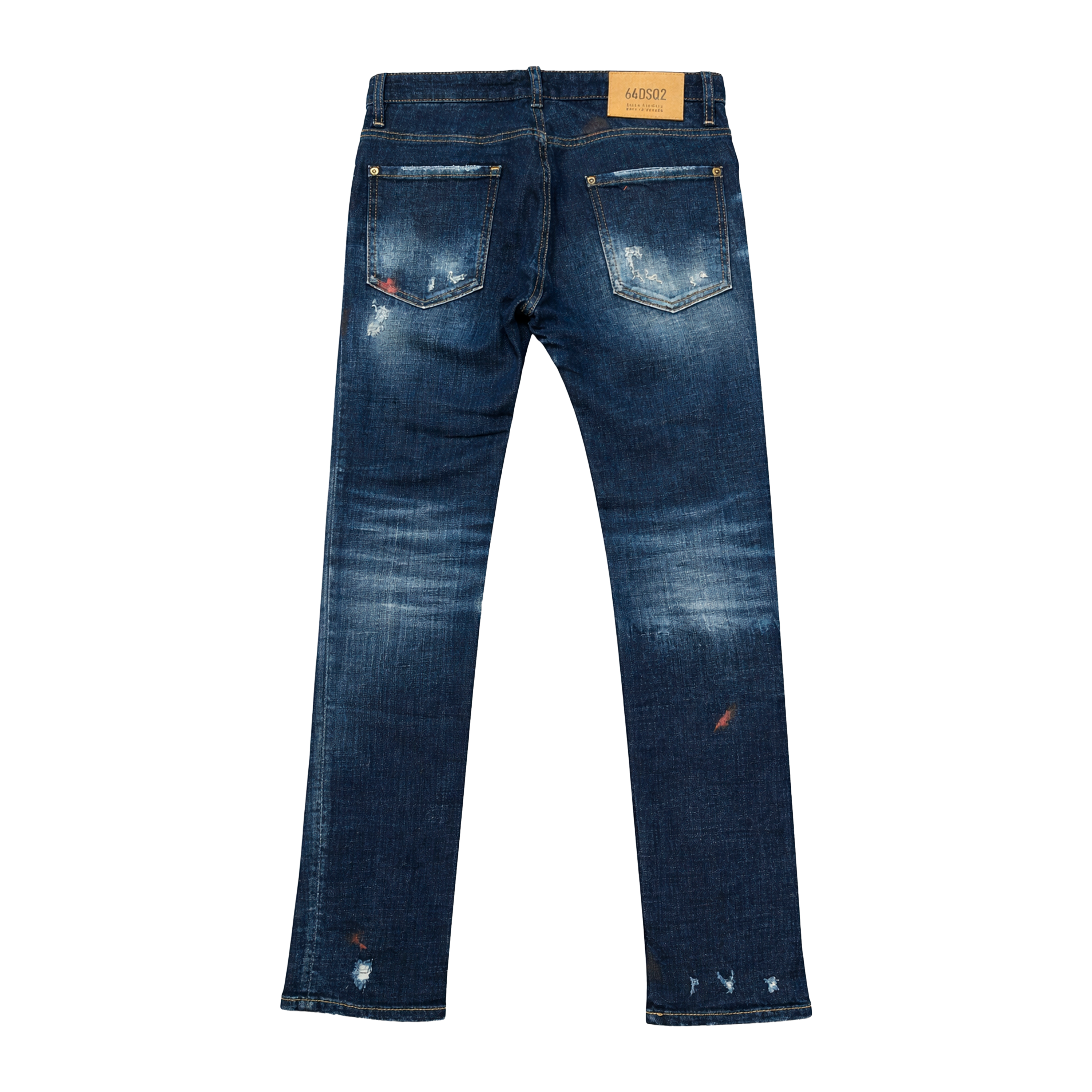 Jeans Denim Dsquared2 Relax Corazón Largo