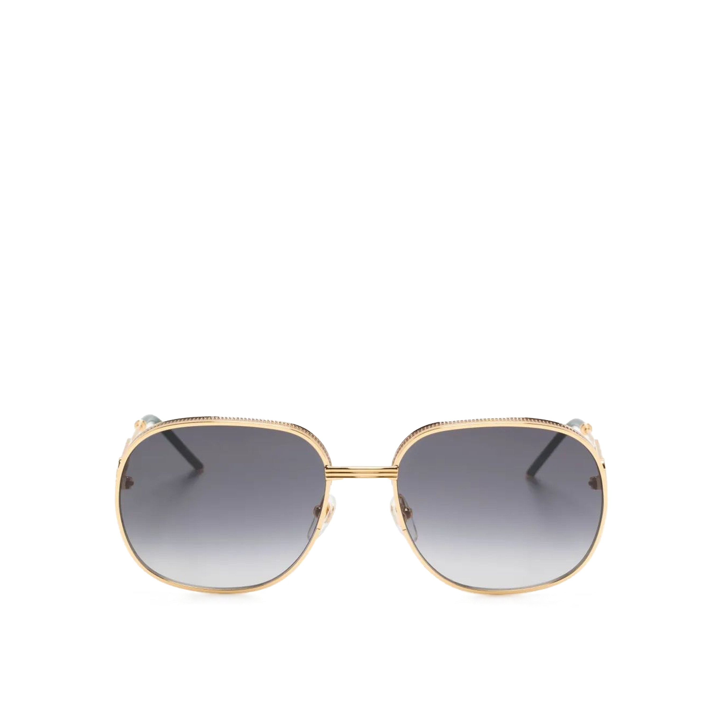 Gafas Doradas Casablanca Square Metal