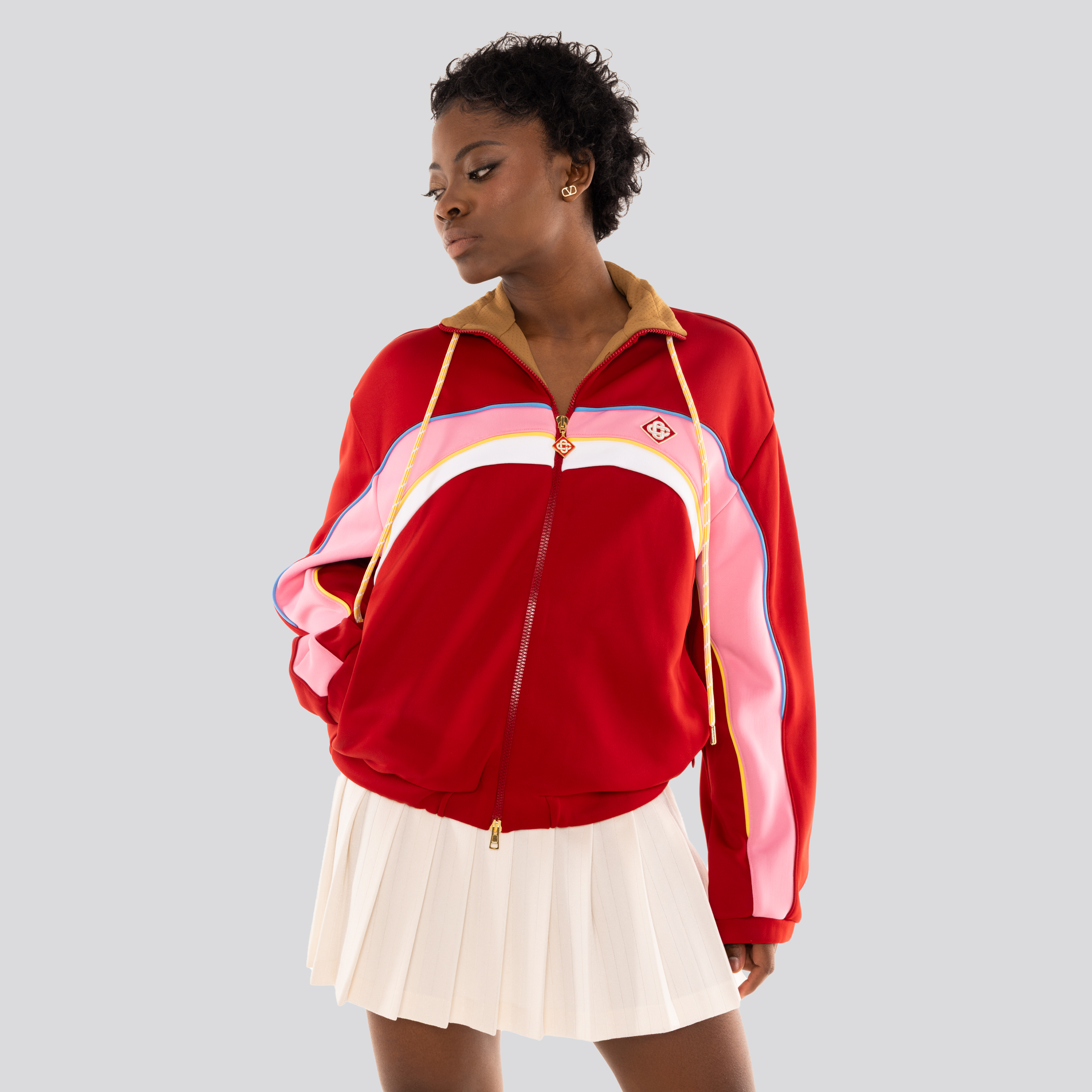 Chaqueta Roja Casablanca Track Jacket
