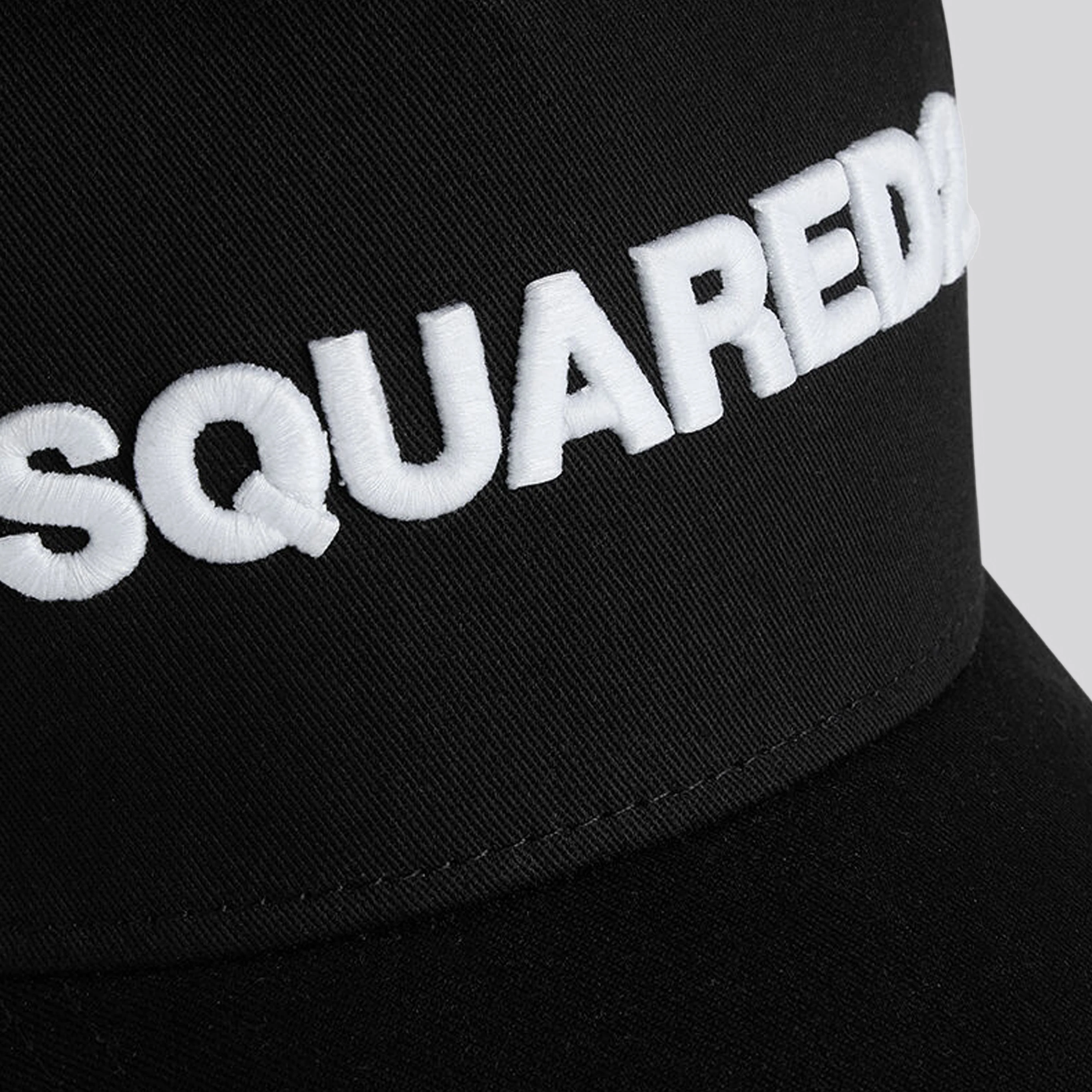 Gorra Negra Dsquared2 Logo