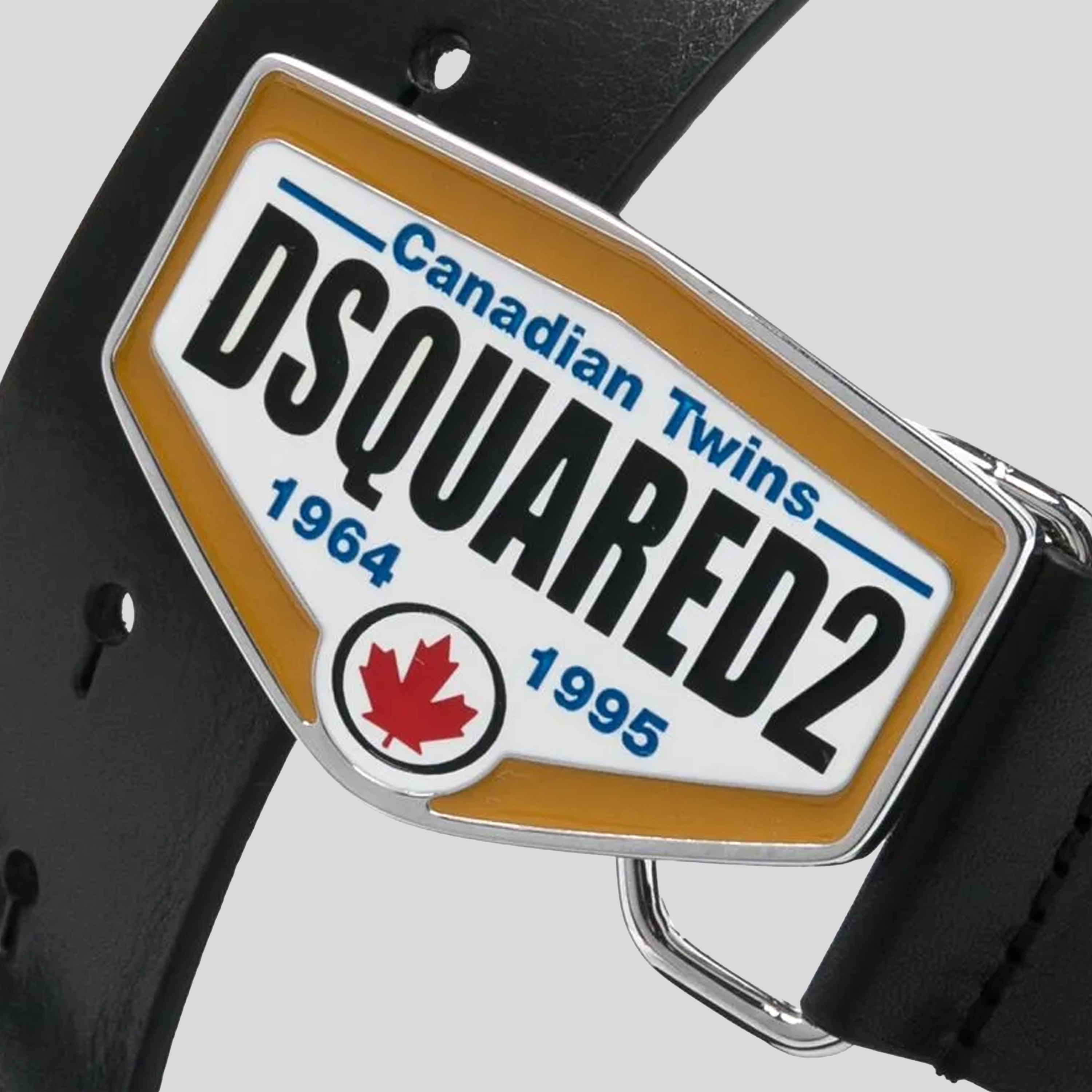 Cinturón Negro Dsquared2 Twins