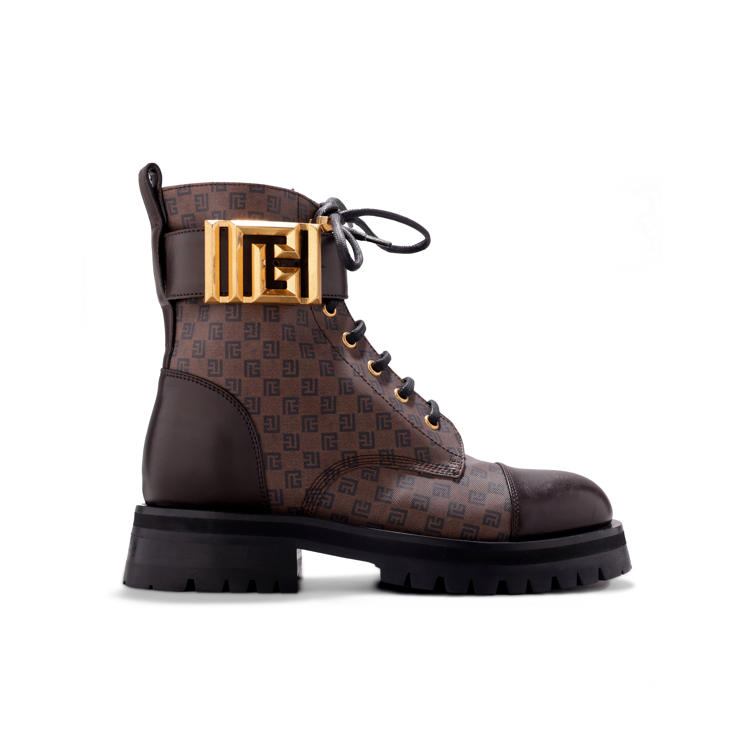 Botas Café Balmain Charlie Army Ranger
