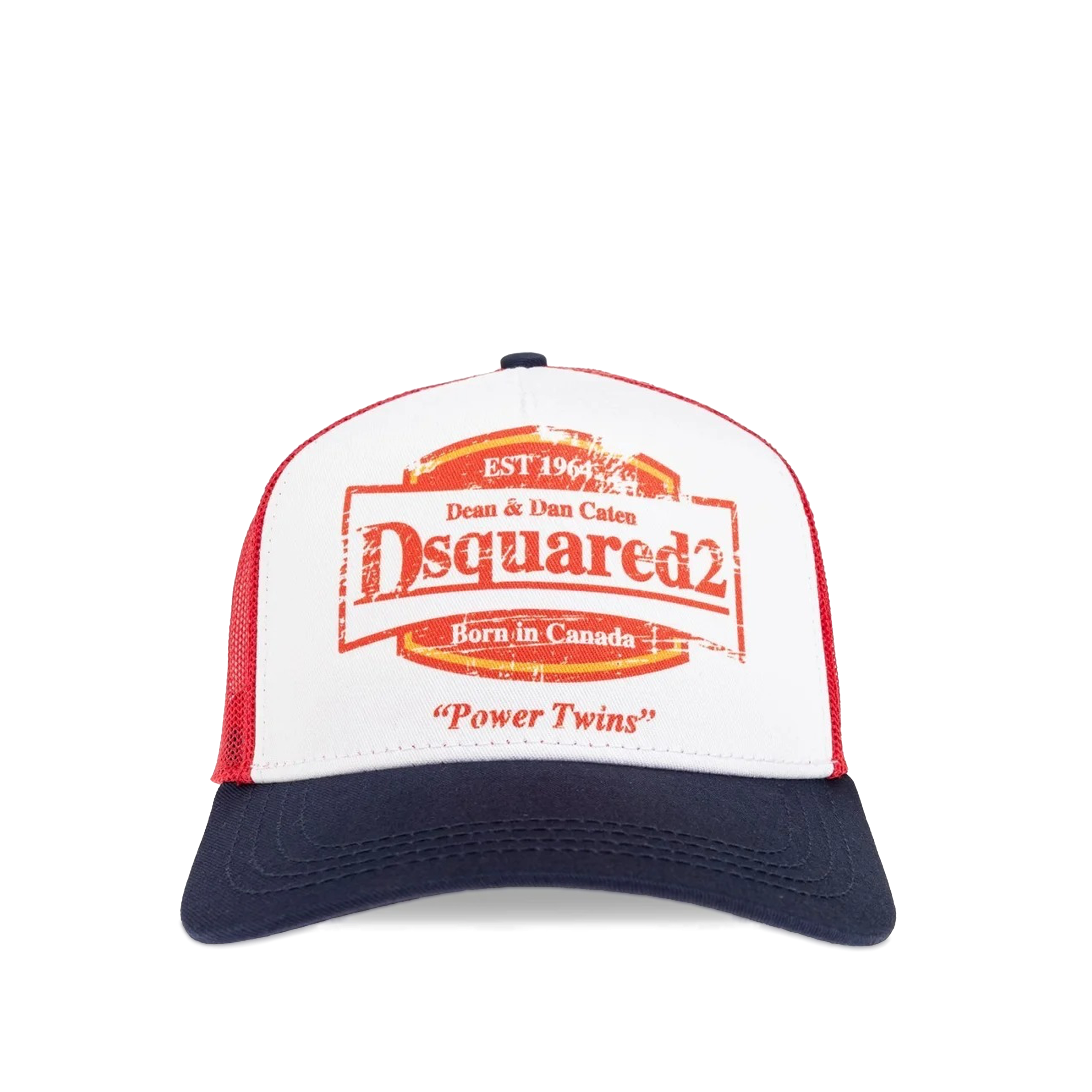 Gorra Blanca Dsquared2 Power Twins