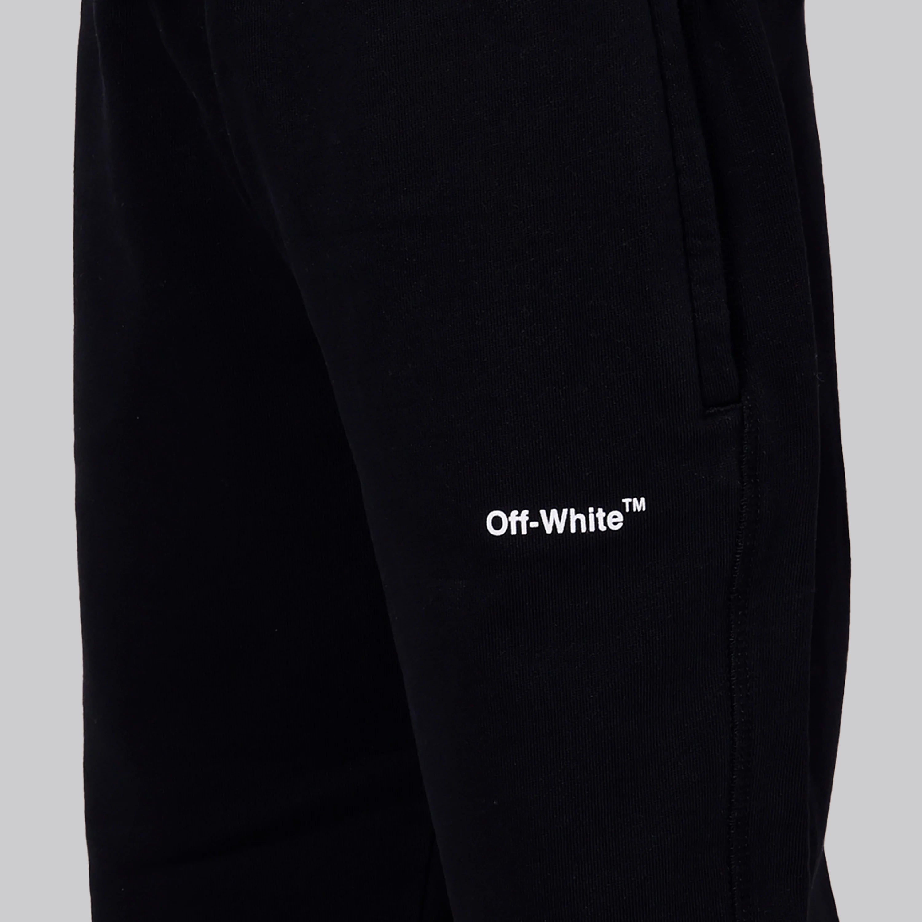 Jogger Negro Off-White Kids Rubber Arrow