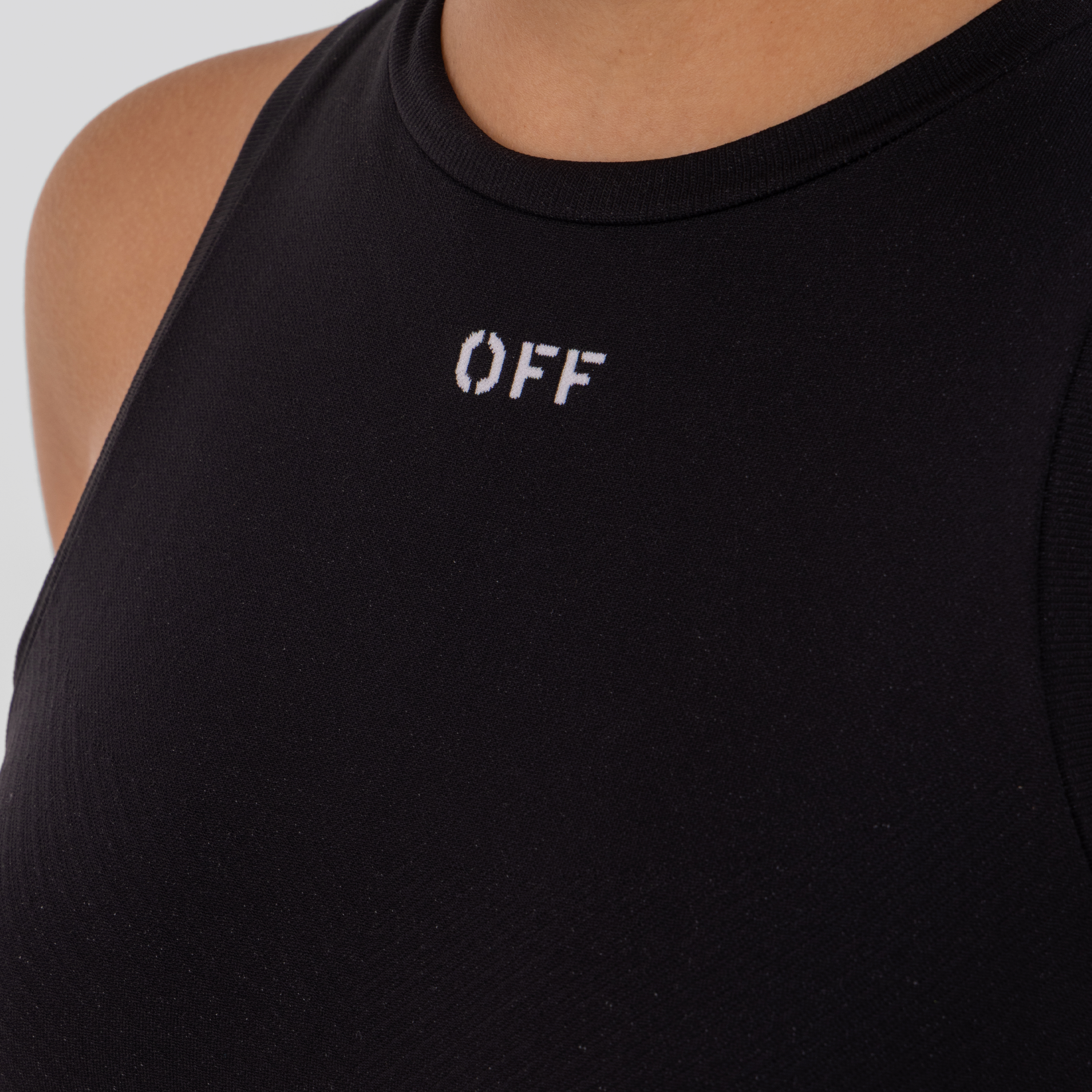 Top Negro Off-White Off