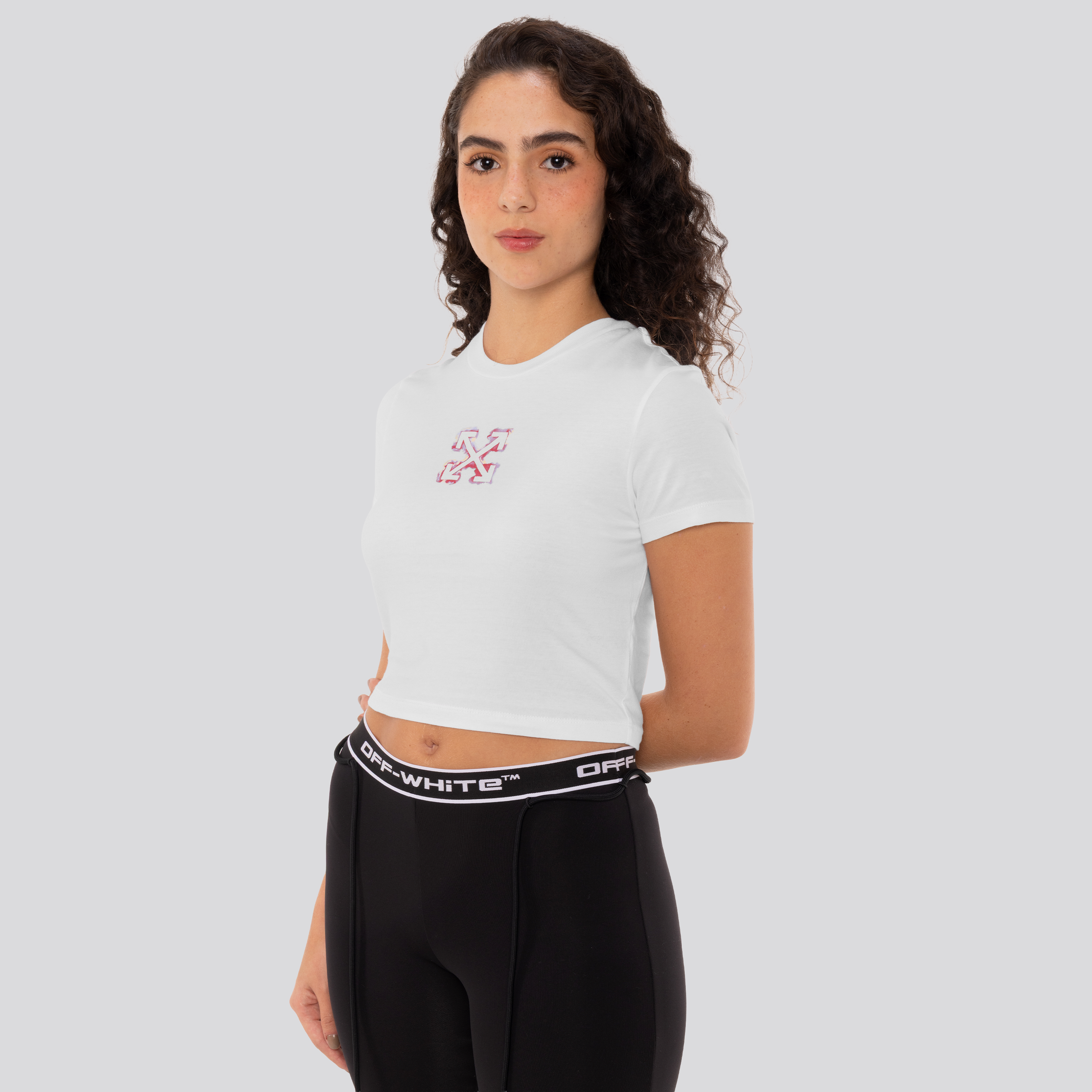 Camiseta Blanca Off-White Mini Water Arrow