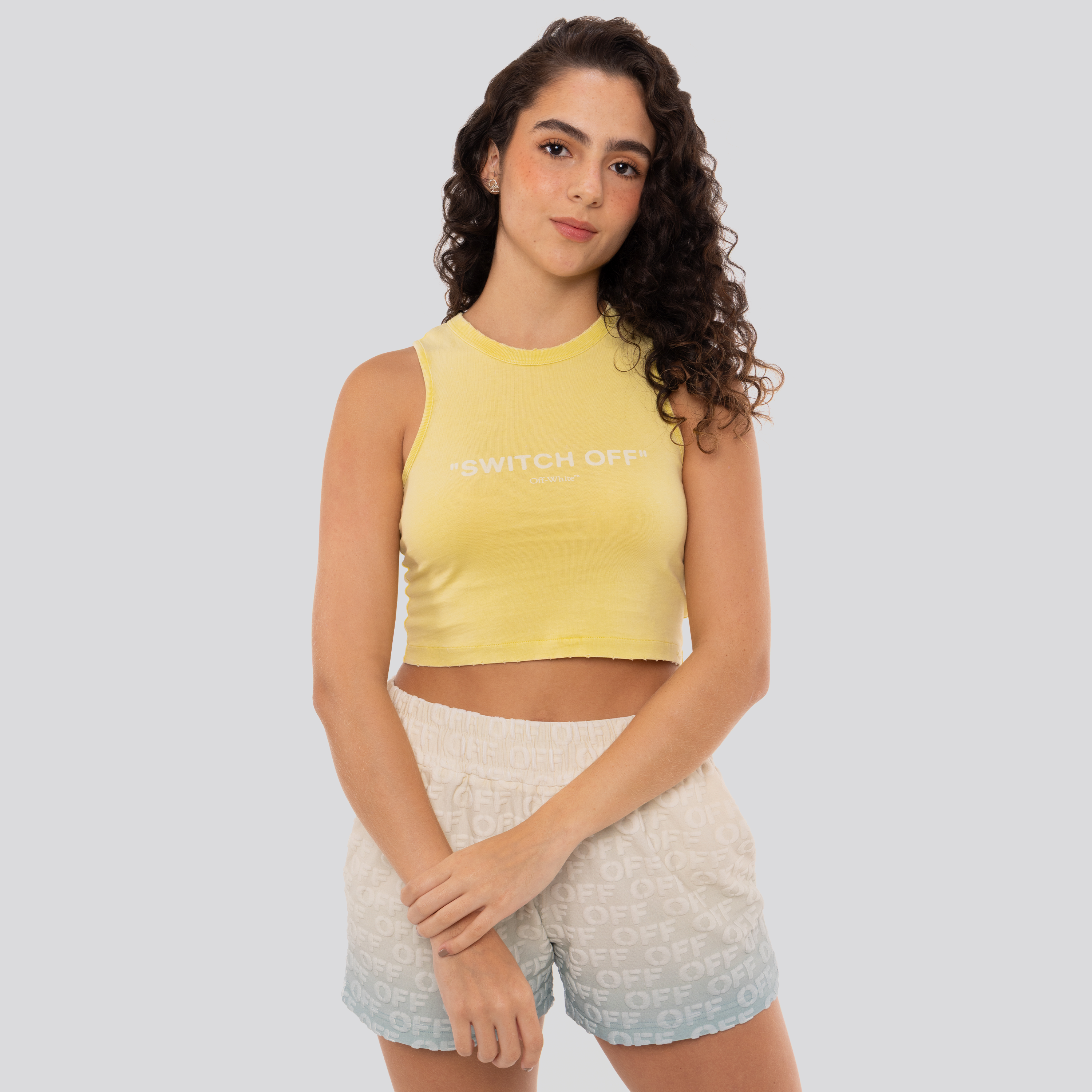 Top Amarillo Off-White Switch Off