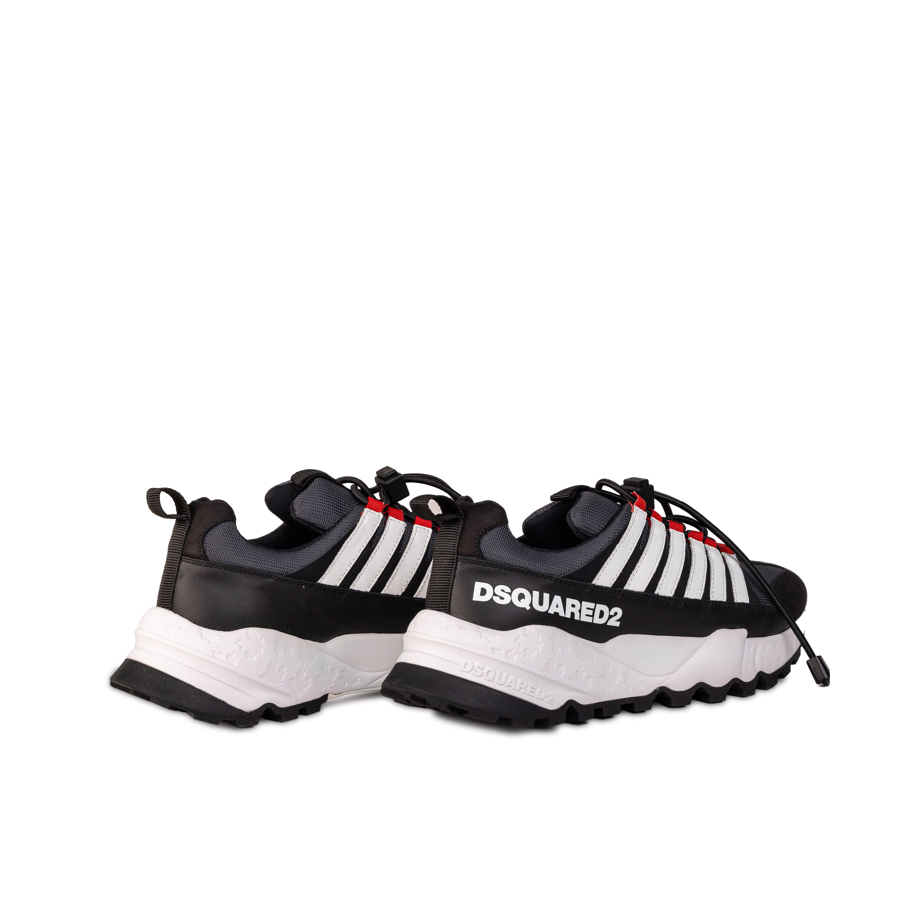 Sneakers Blanco Negro Dsquared2 Lace