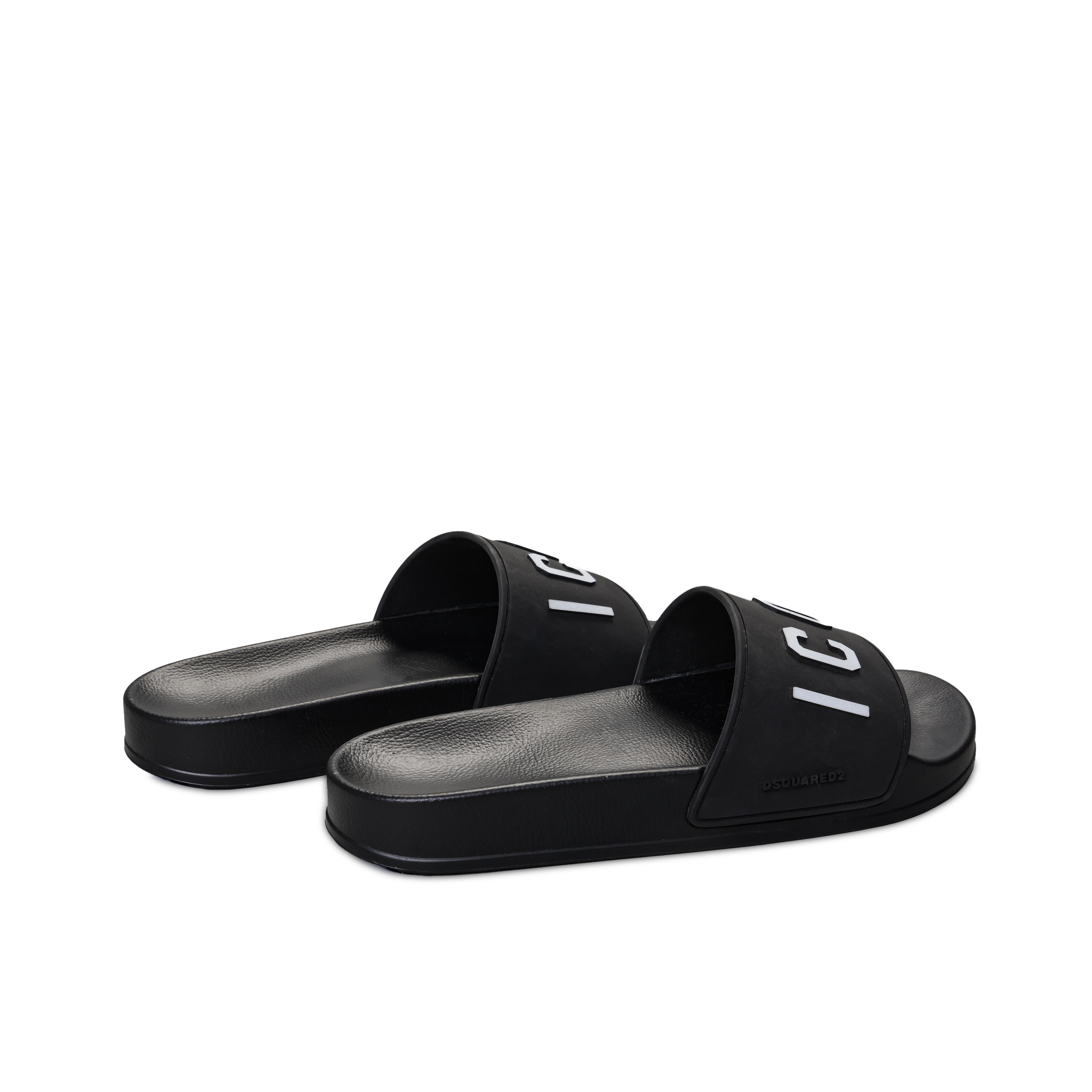 Sandalias Negras Dsquared2 Icon
