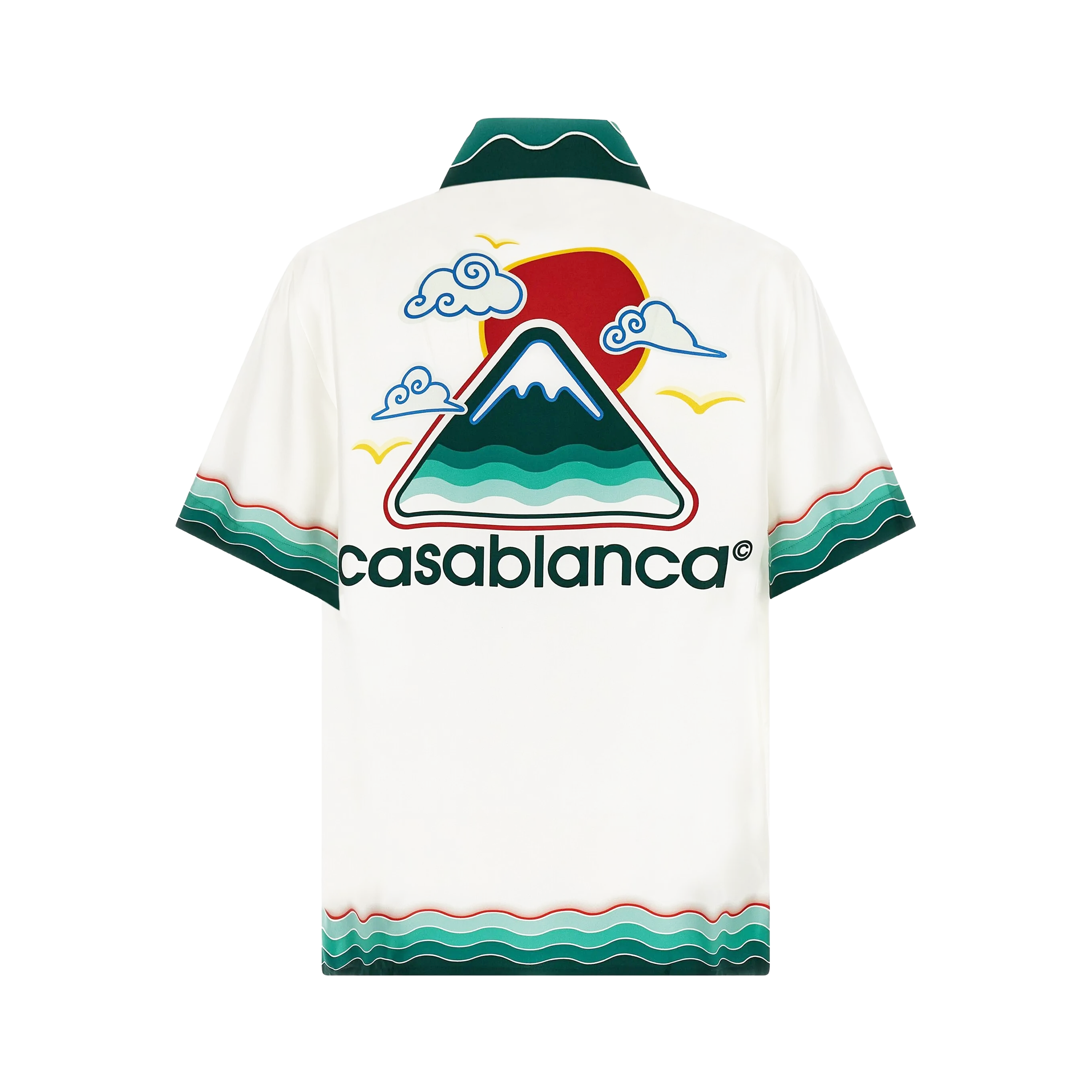 Camisa Blanca Casablanca Montagne Ondulee