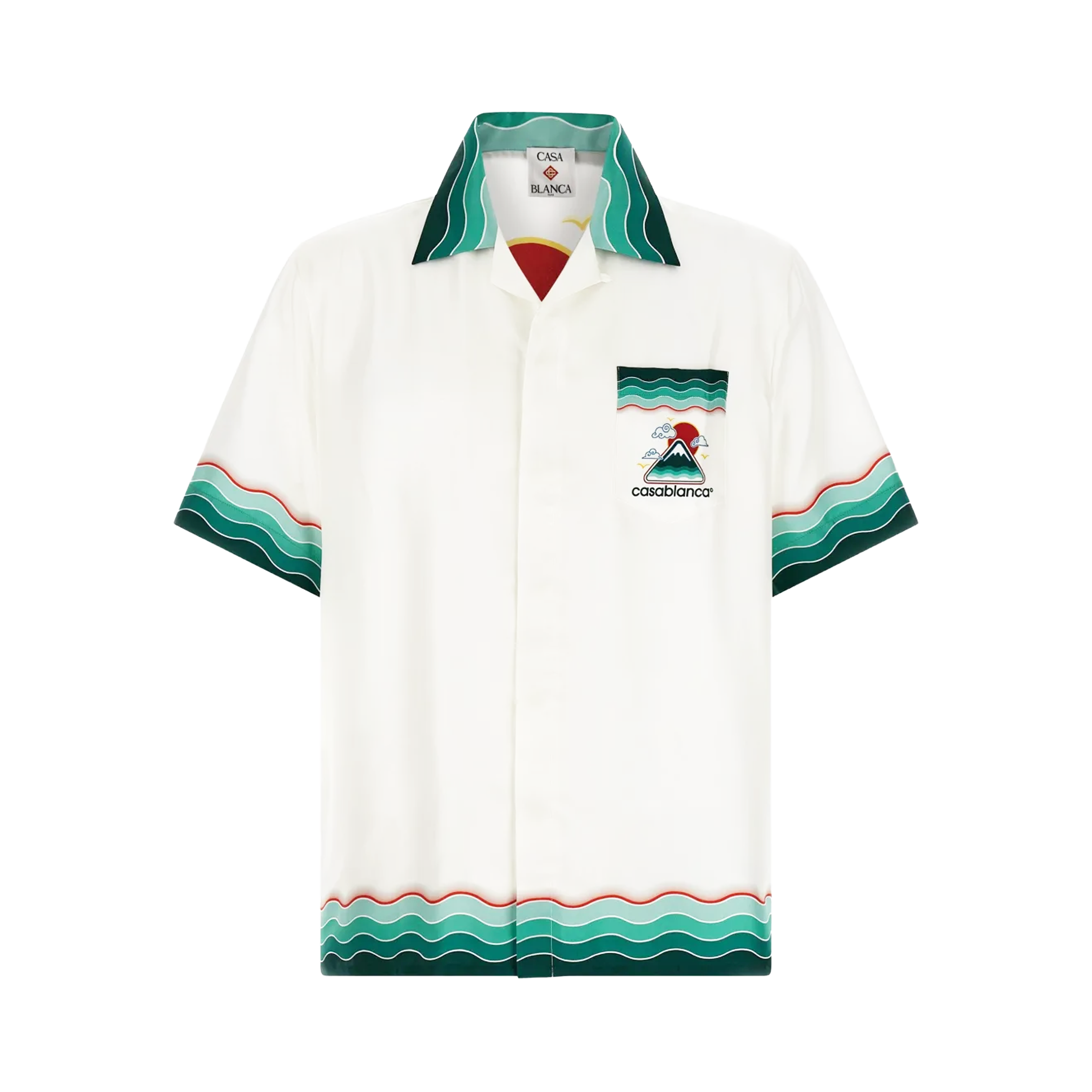 Camisa Blanca Casablanca Montagne Ondulee