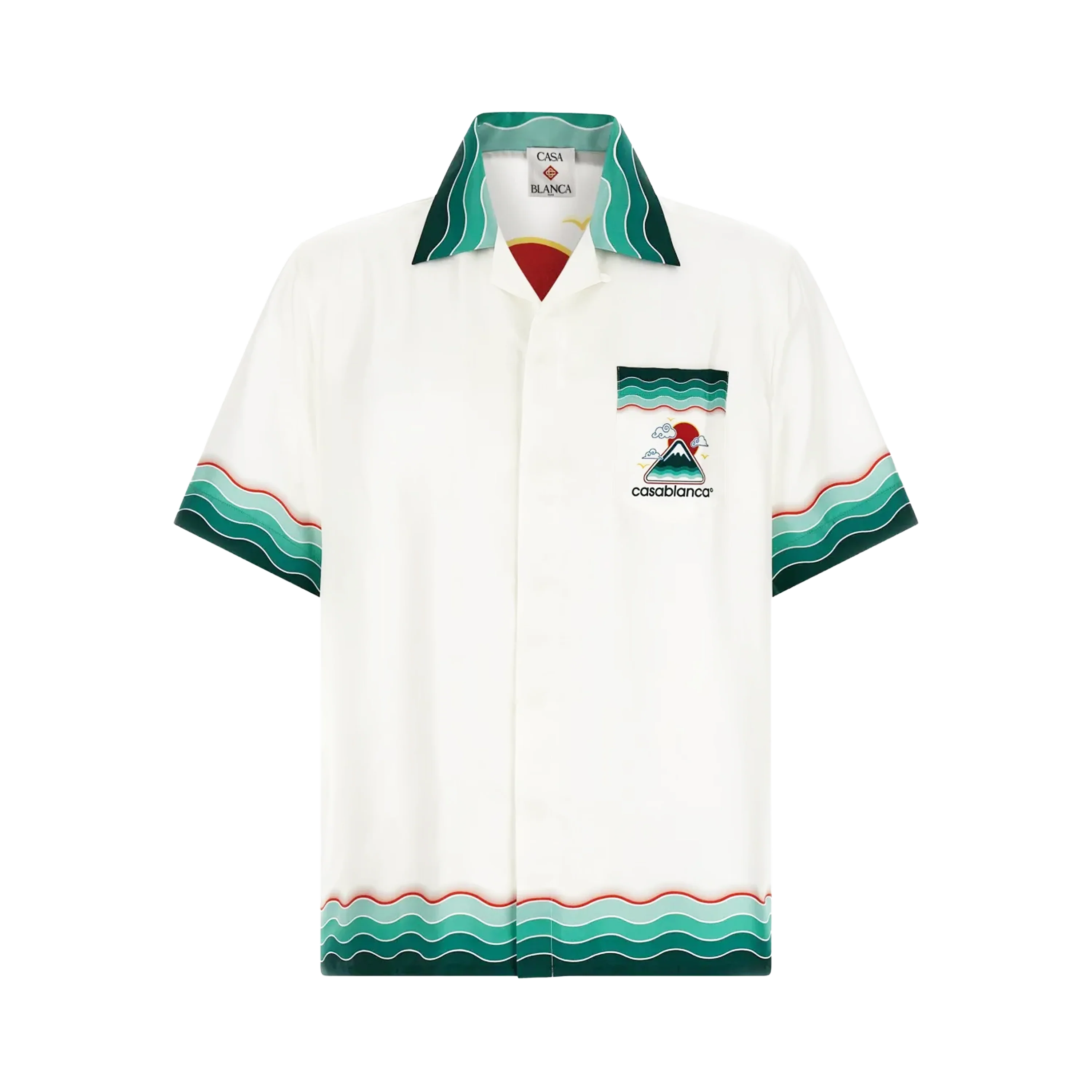 Camisa Blanca Casablanca Montagne Ondulee