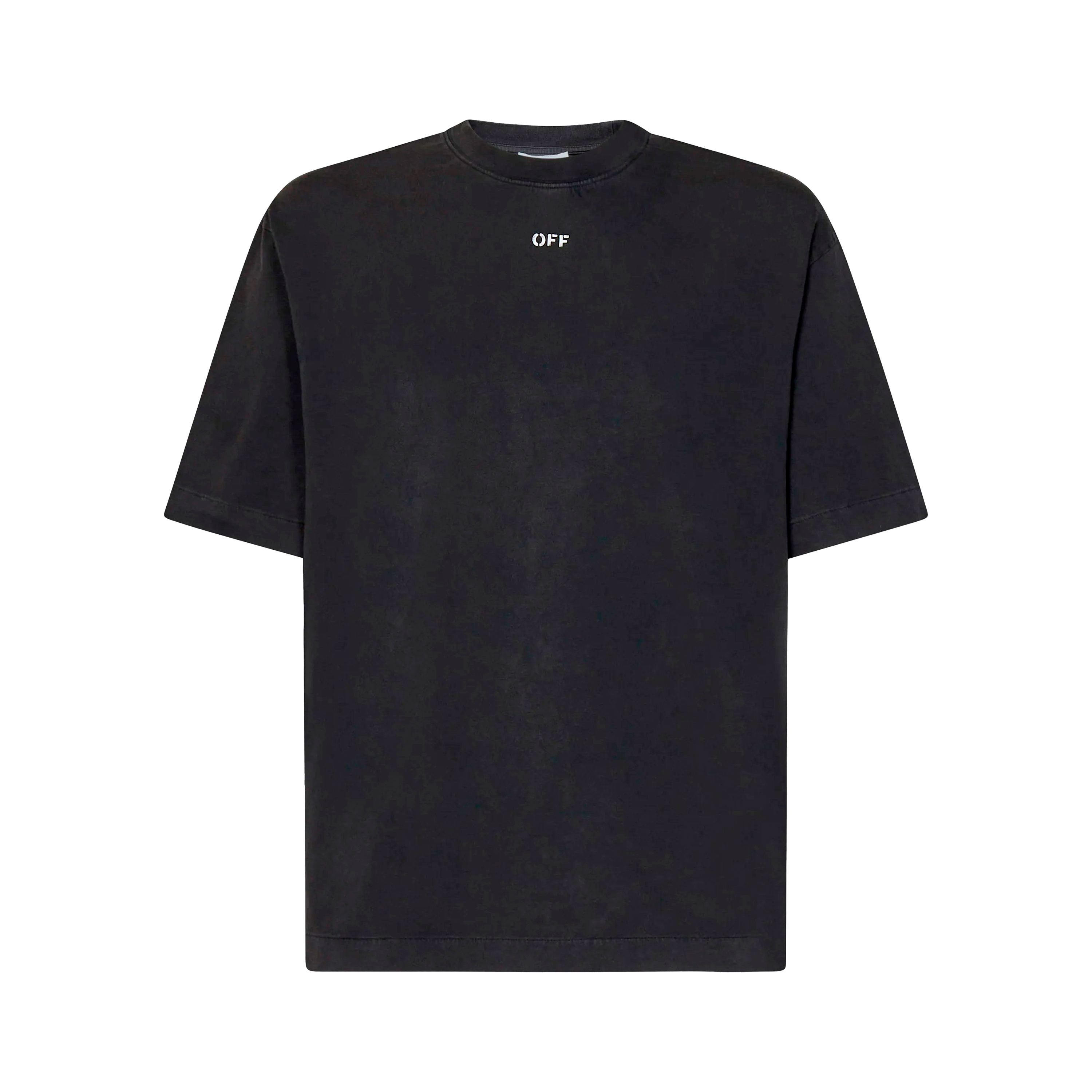 Camiseta Negra Off-White S.Matthew