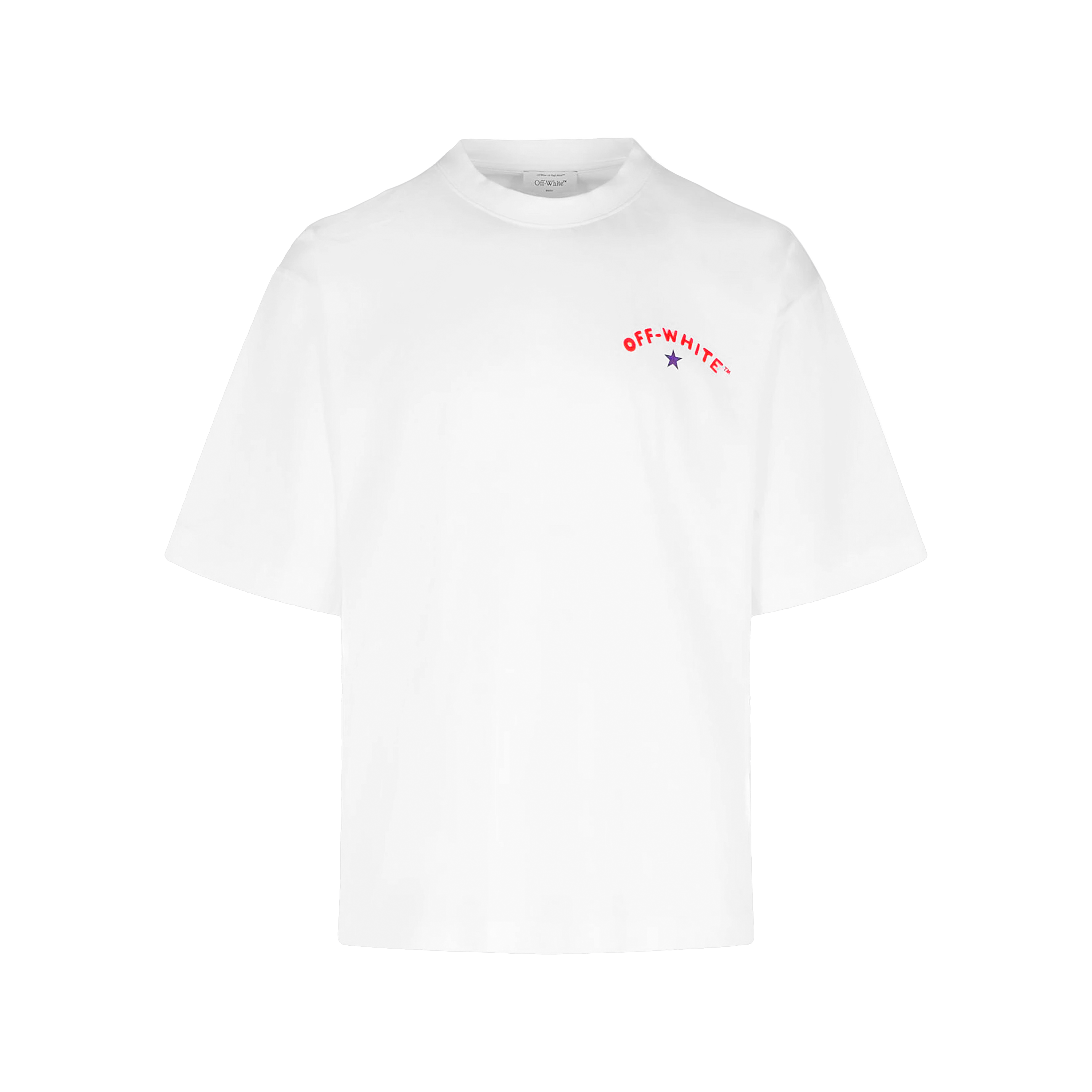 Camiseta Blanca Off-White Star Arrow Skate