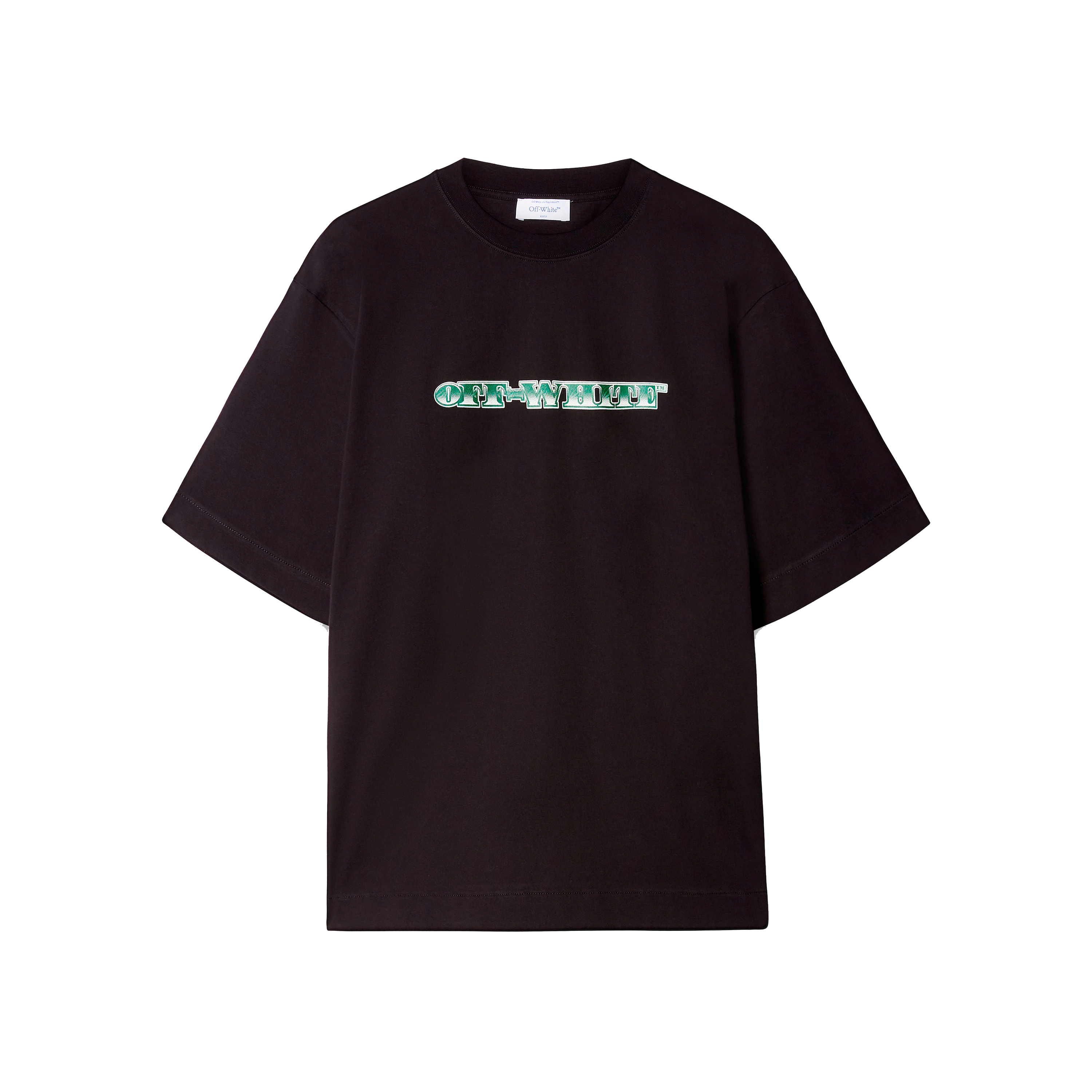 Camiseta Negra Off-White Cash Arrow Skate