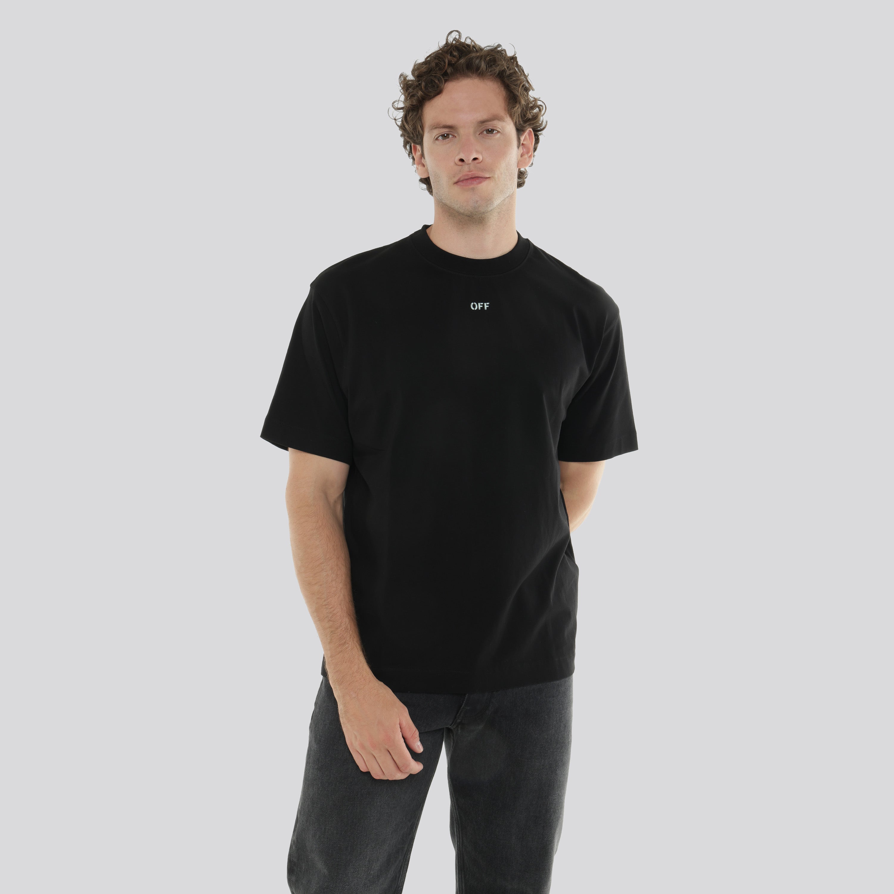 Camiseta Negra Off White Vibe Arrow