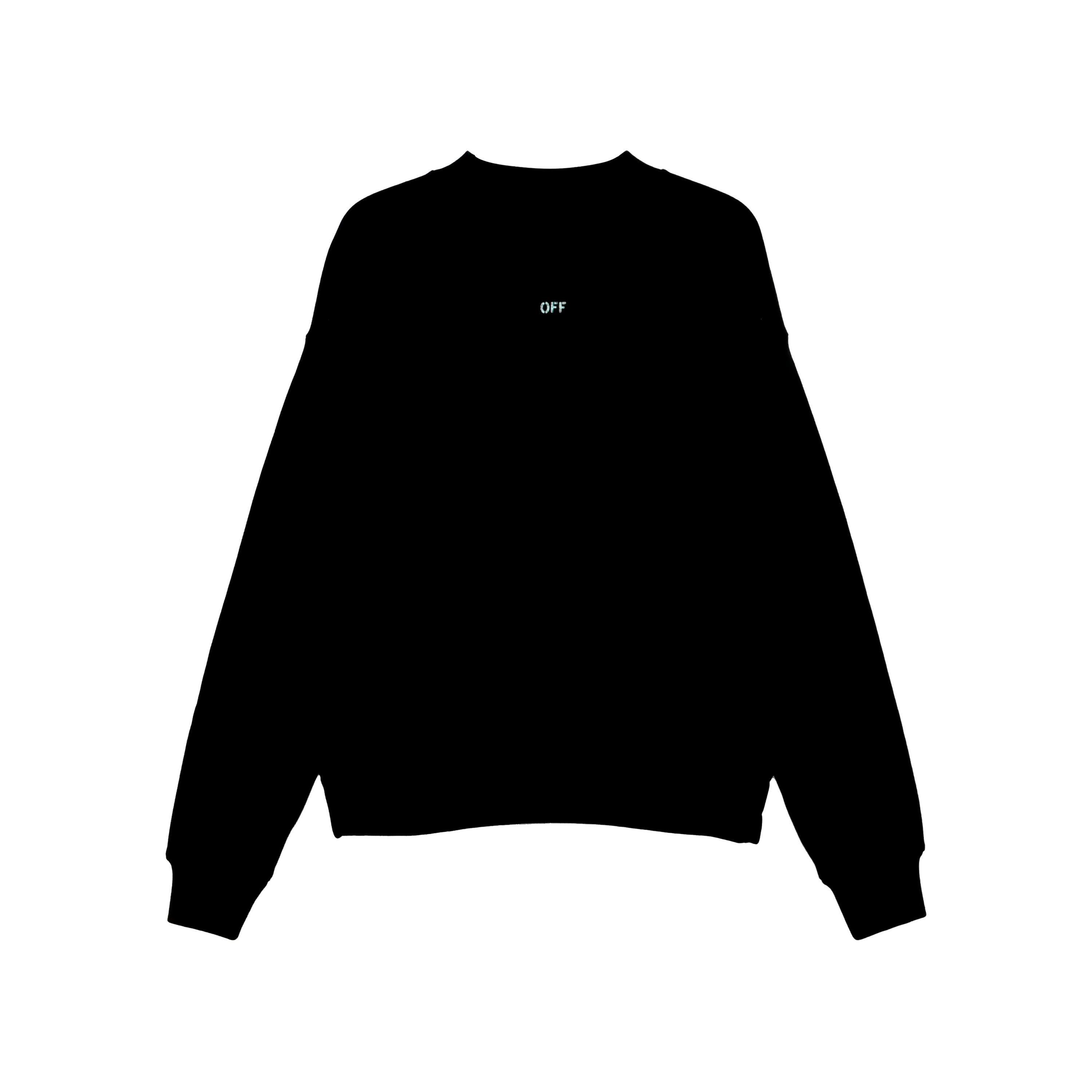 Buzo Negro Off-White Vibe Arrow Skate