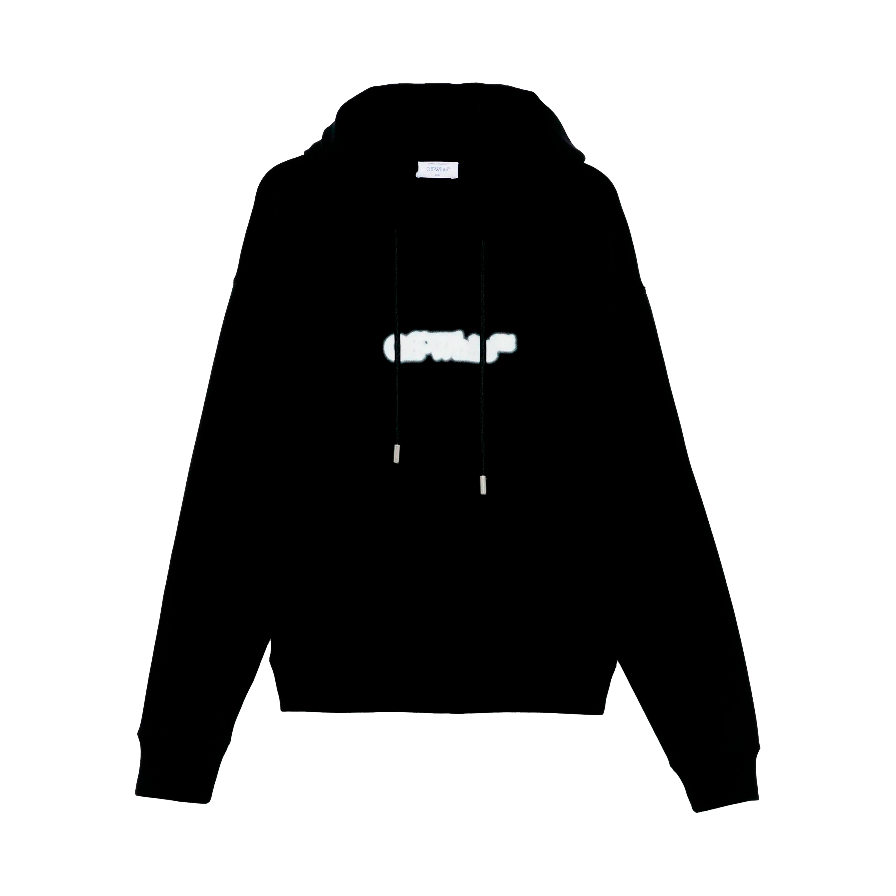 Buzo Tipo Hoodie Negro Off-White Spray Ground Skate