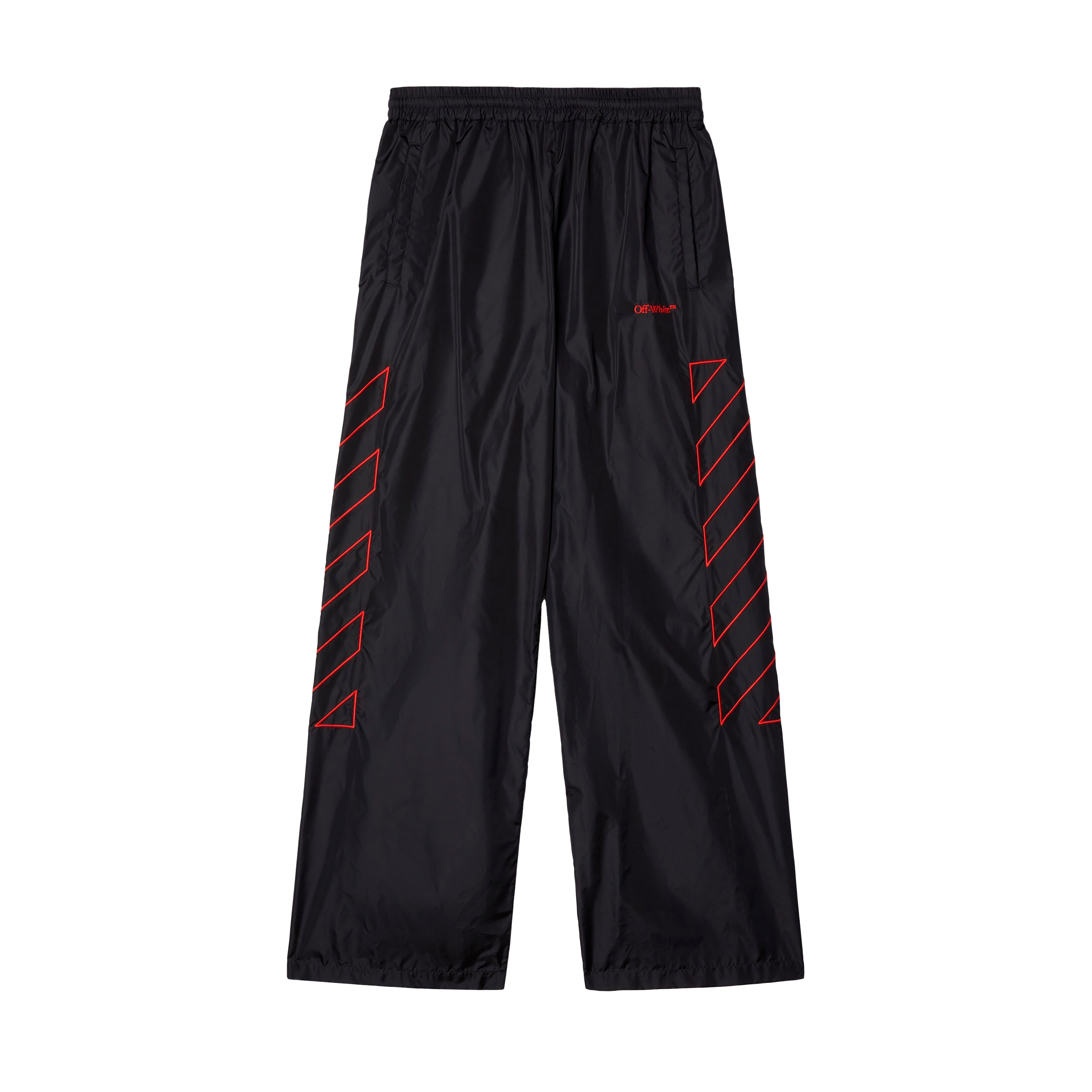 Sudadera Negra Off-White Outl Diag Nylon