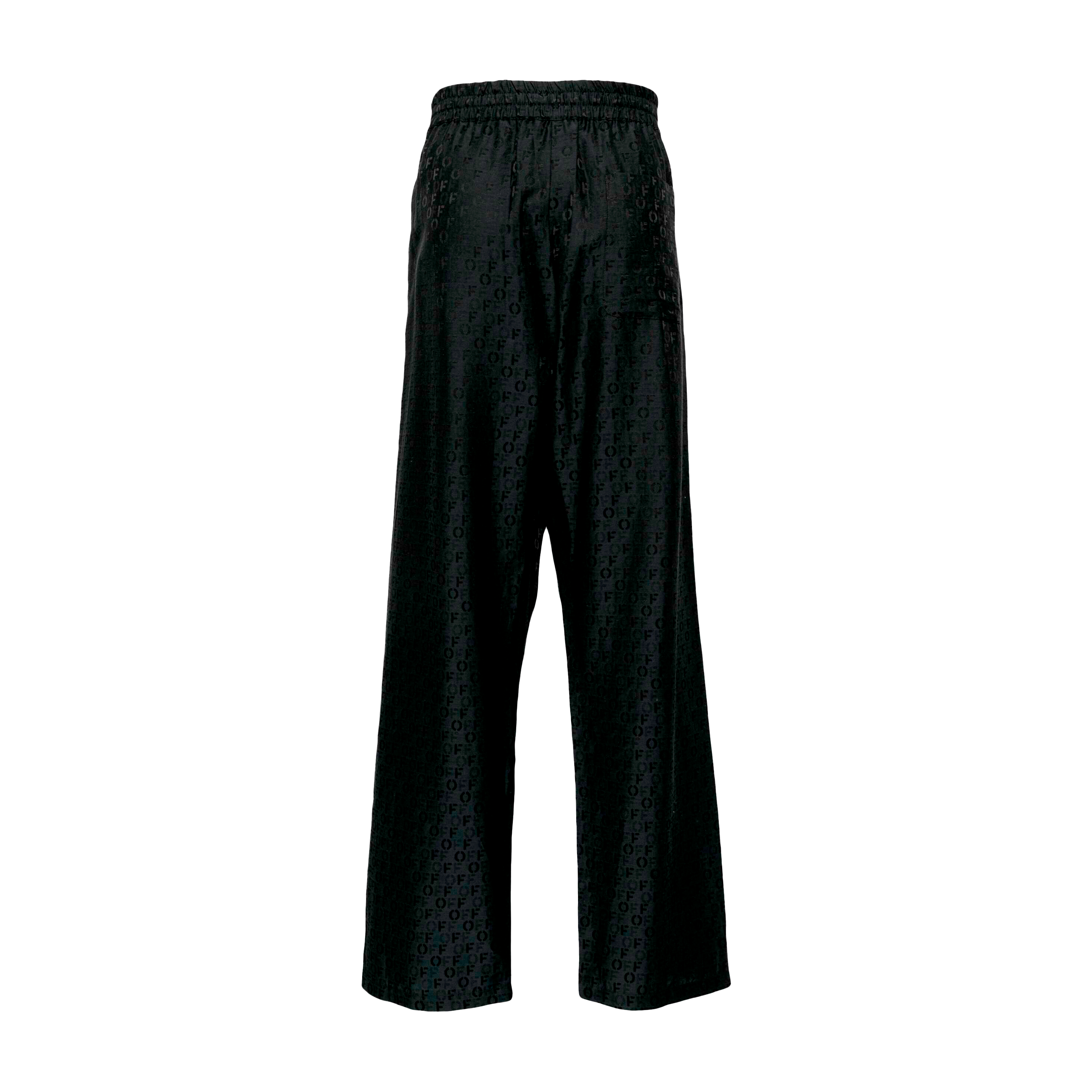Sudadera Negra Off-White Silkcot Pijama