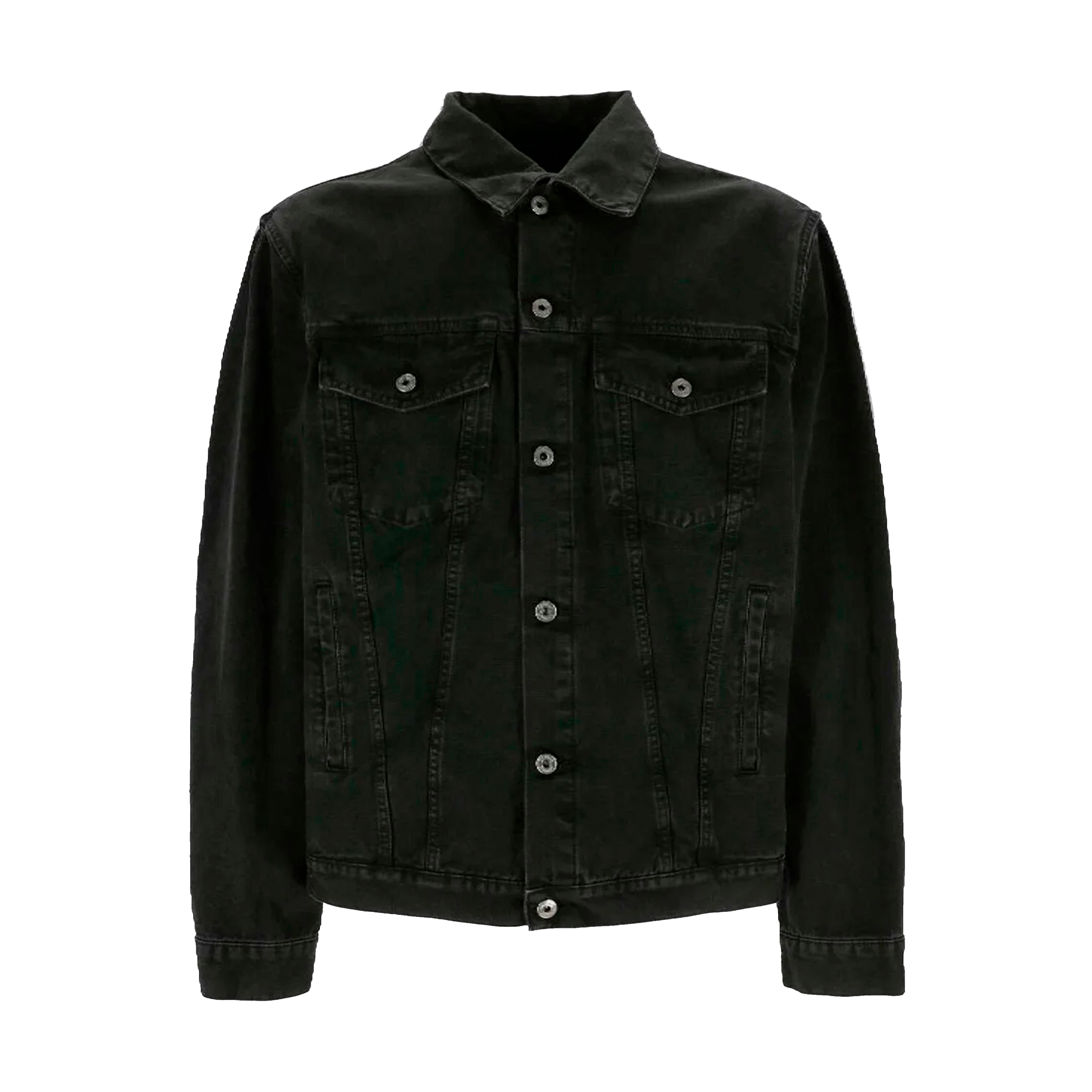 Chaqueta Negra Off-White Canv Varsity