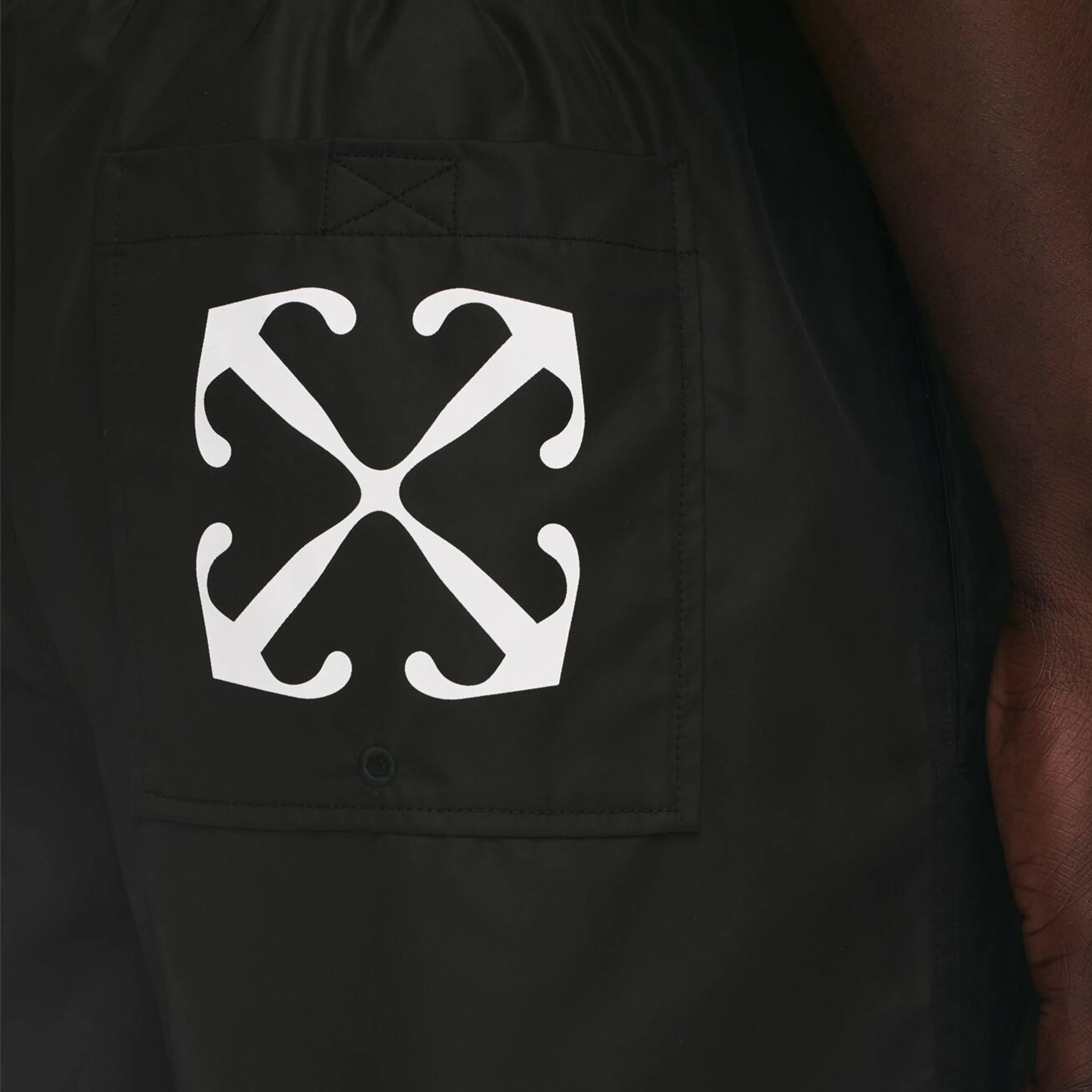 Pantaloneta Negro Off-White