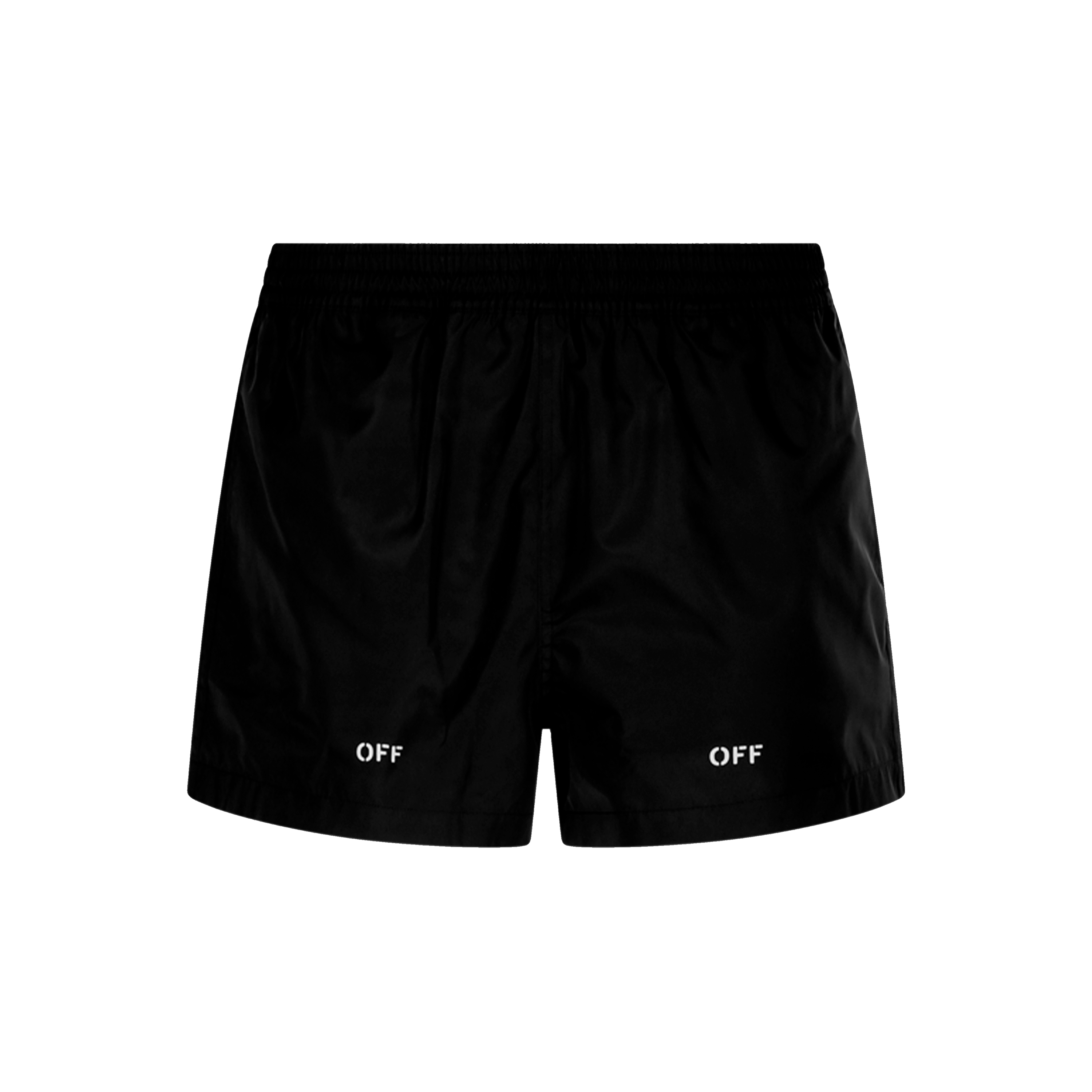 Pantaloneta Negra Off-White Off Stamp