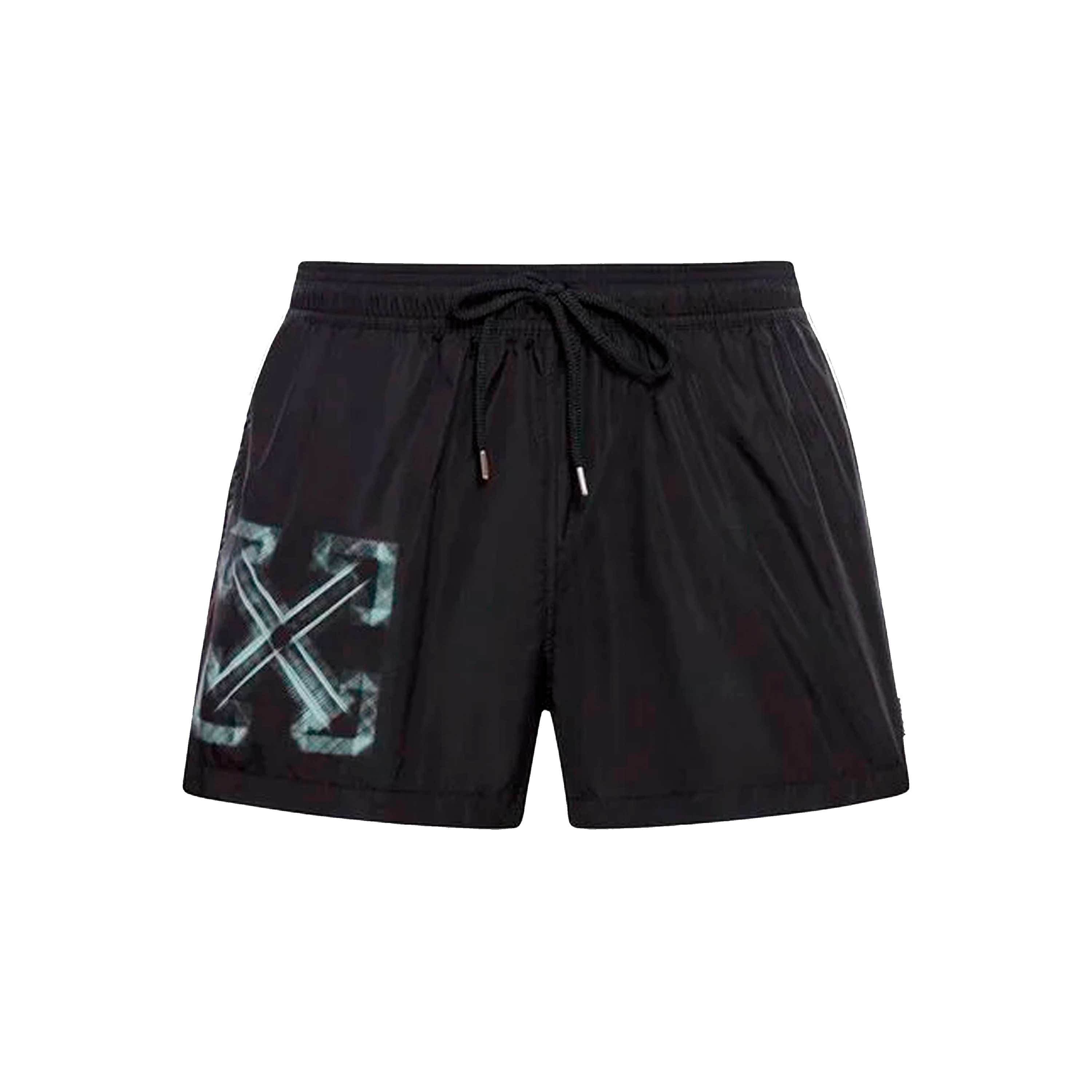 Pantaloneta Negra Off-White Vibe Arrow