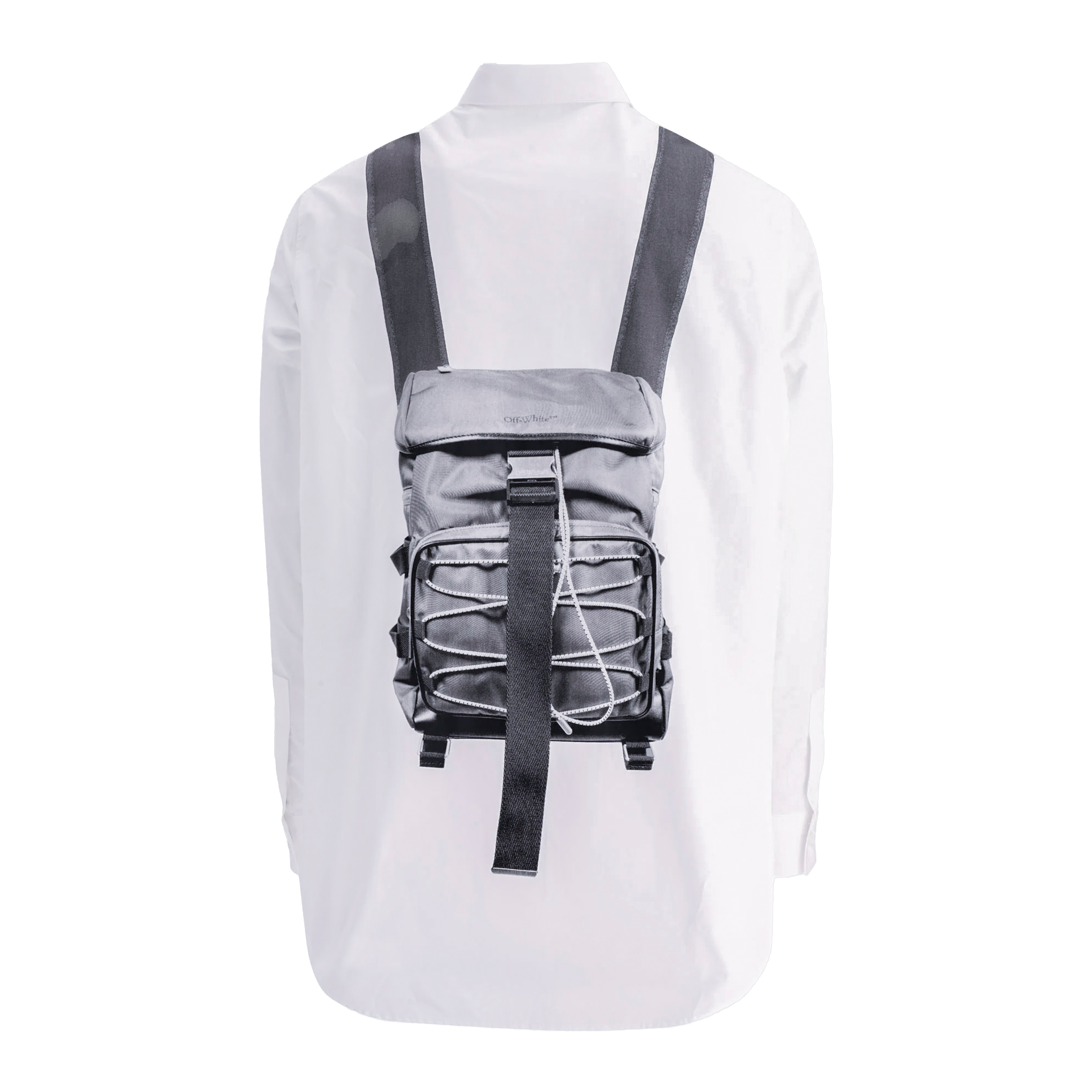Camisa Blanca Off-White Backpack Skate