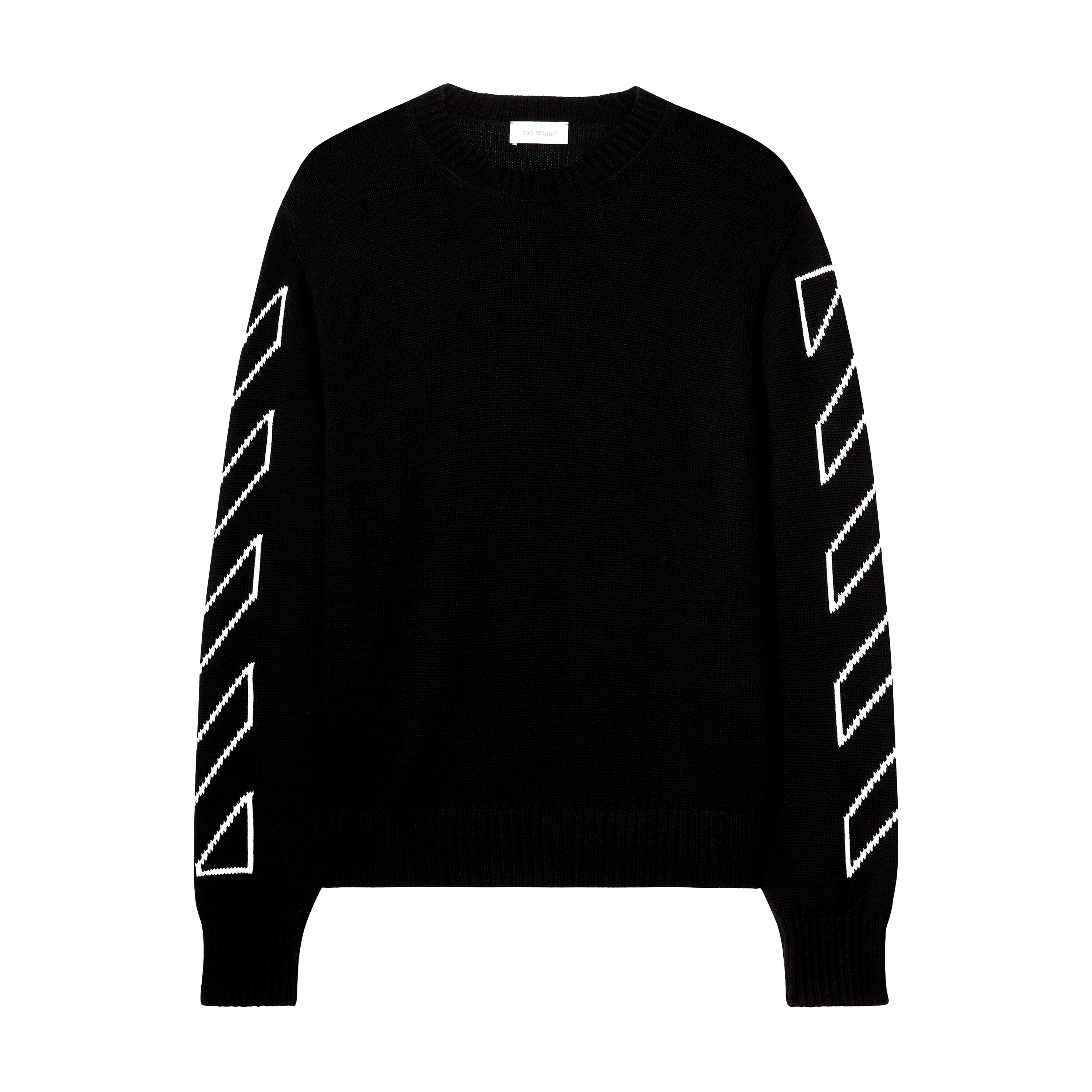 Buzo Negro Off White Diag Outline