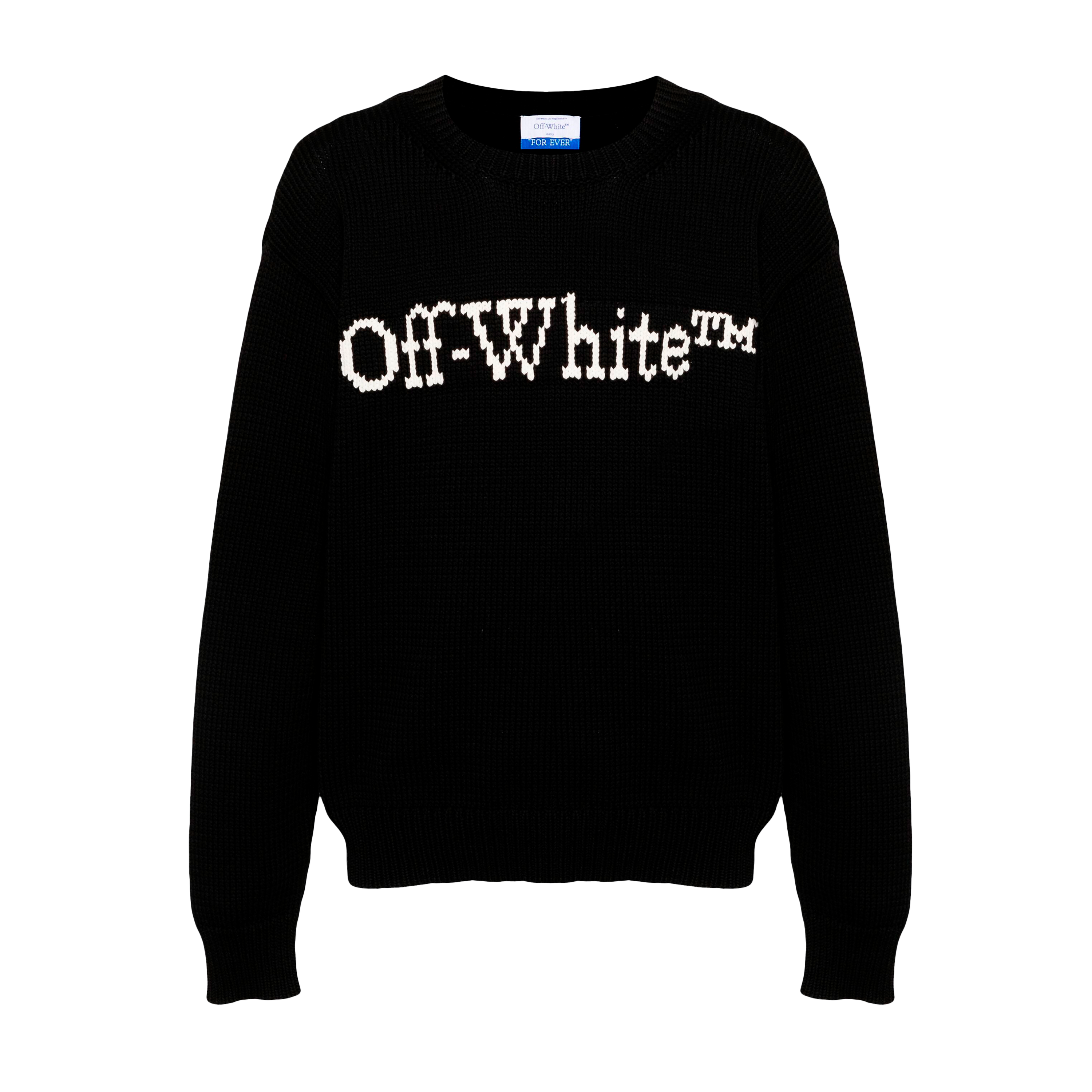 Suéter Negro Off-White Big Bookish