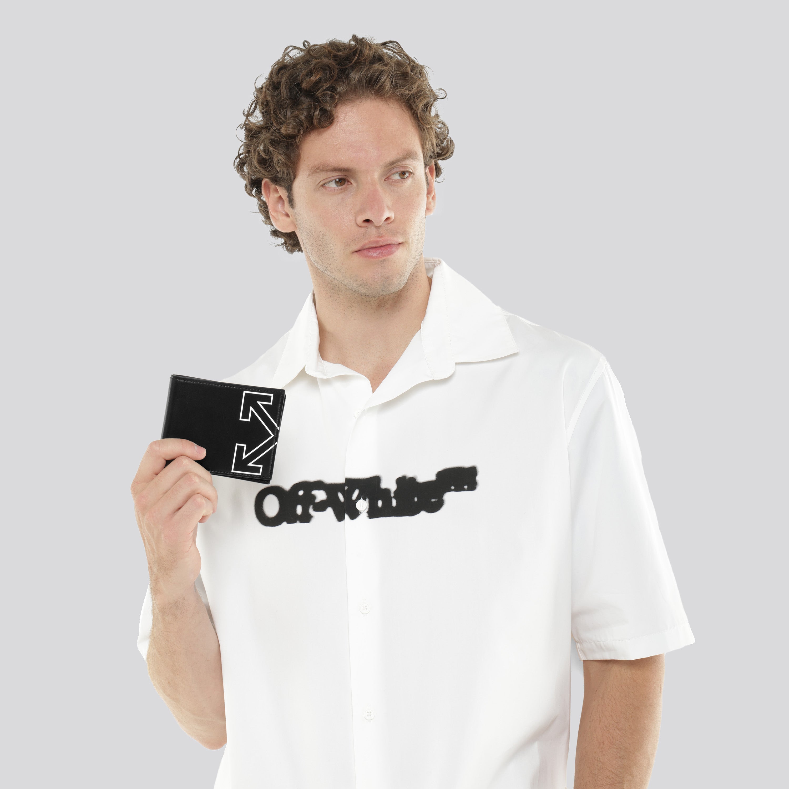 Billetera Negra Off-White Heritage