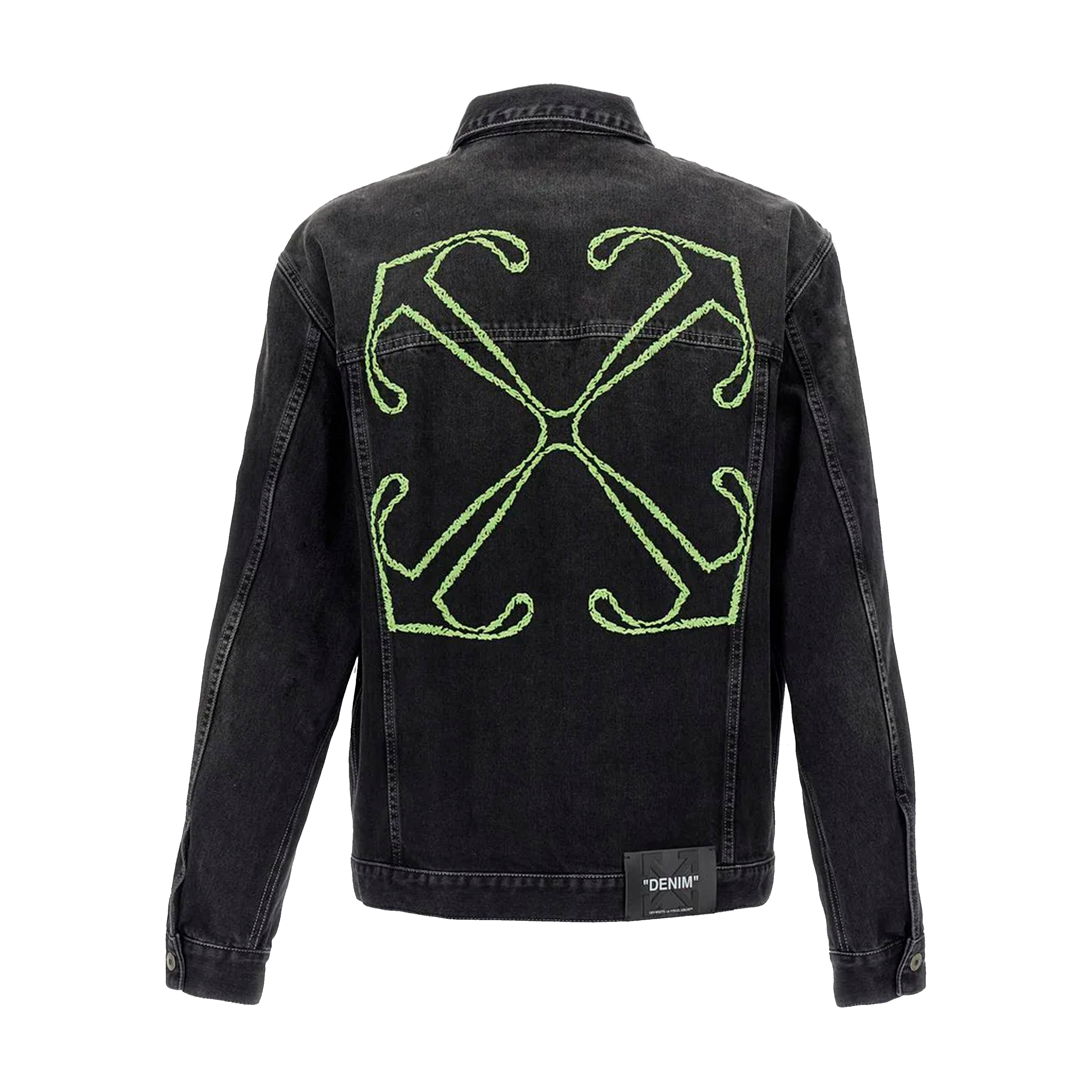 Chaqueta Negra Off-White Diag Skate
