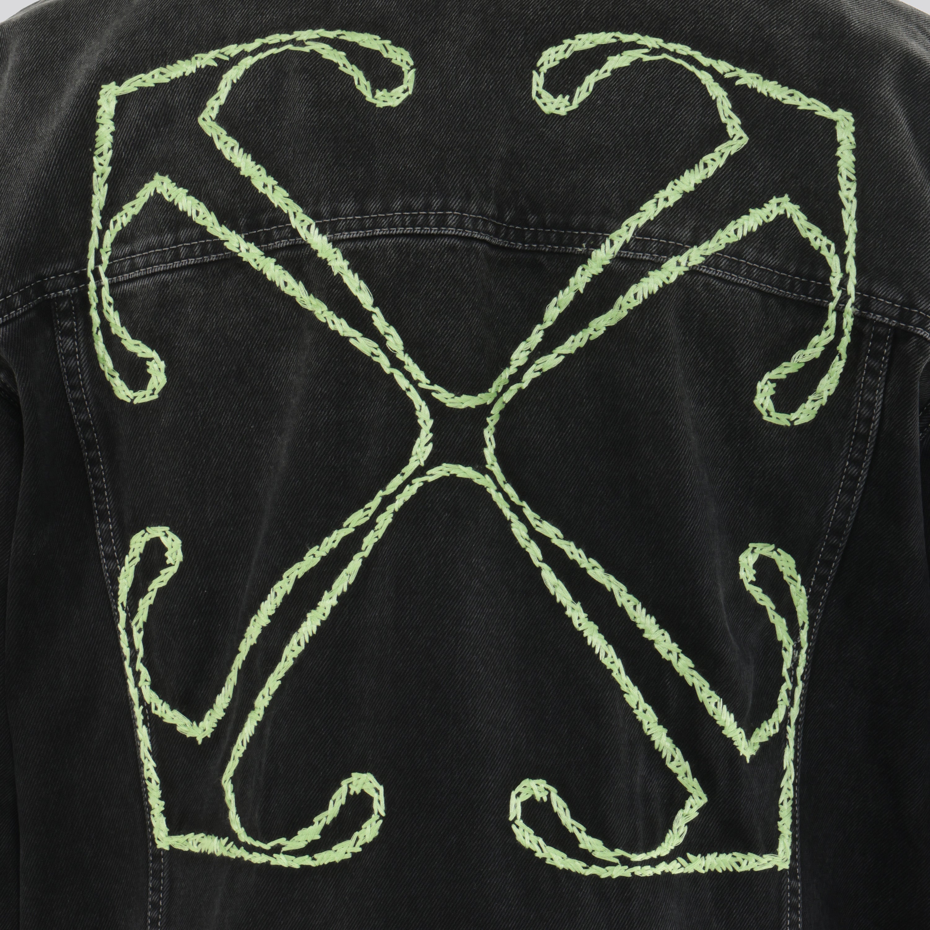 Chaqueta Negra Off-White Diag Skate