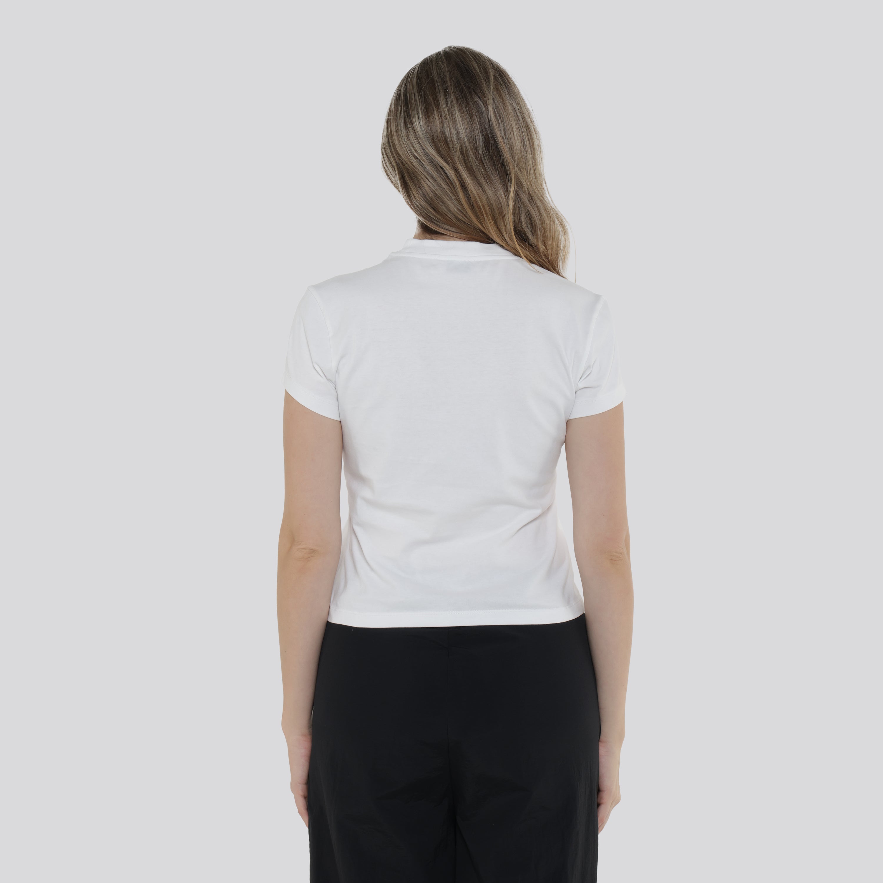 Camiseta Blanca Off White Jewel Mini Arrow