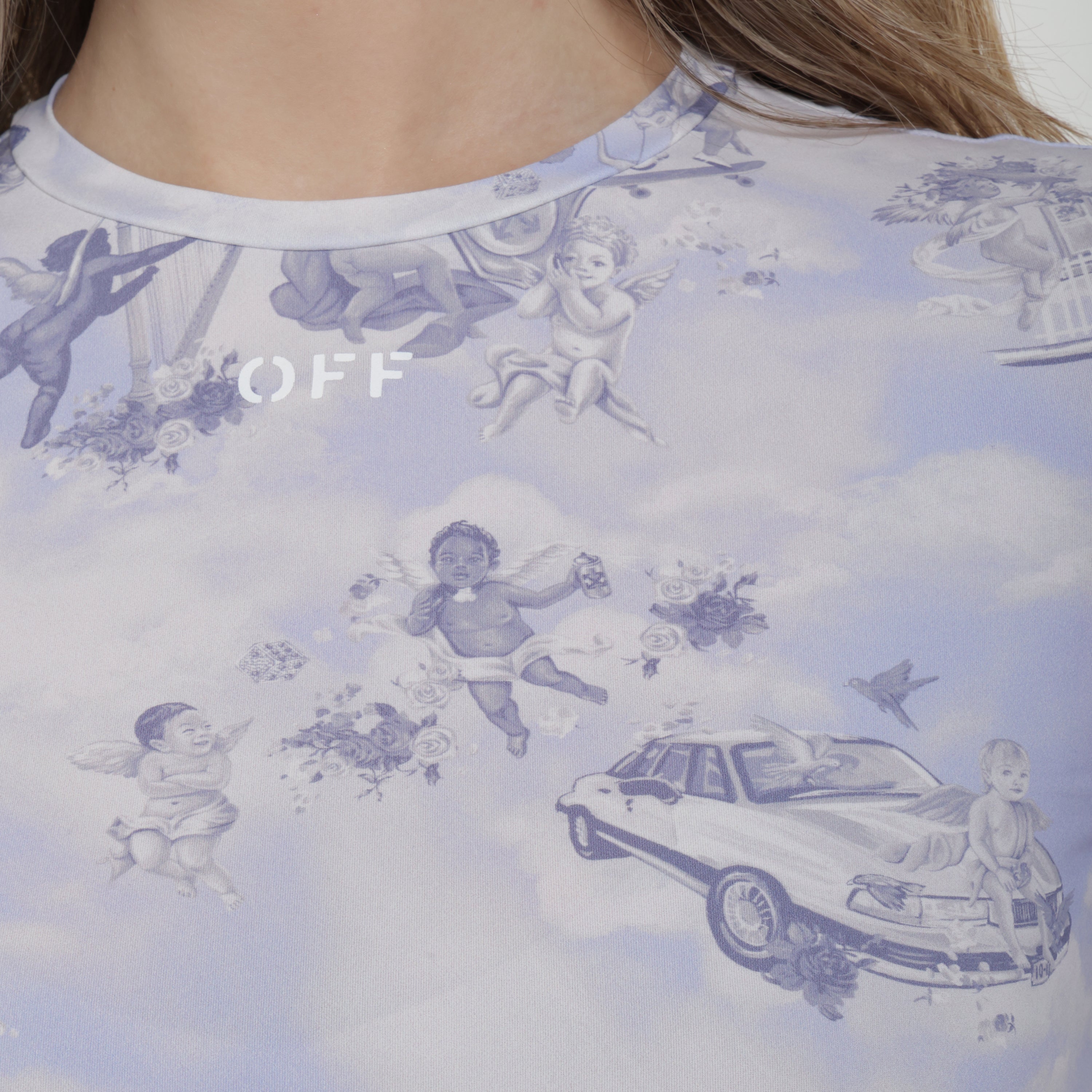 Top Blanco Off-White Off Fresco