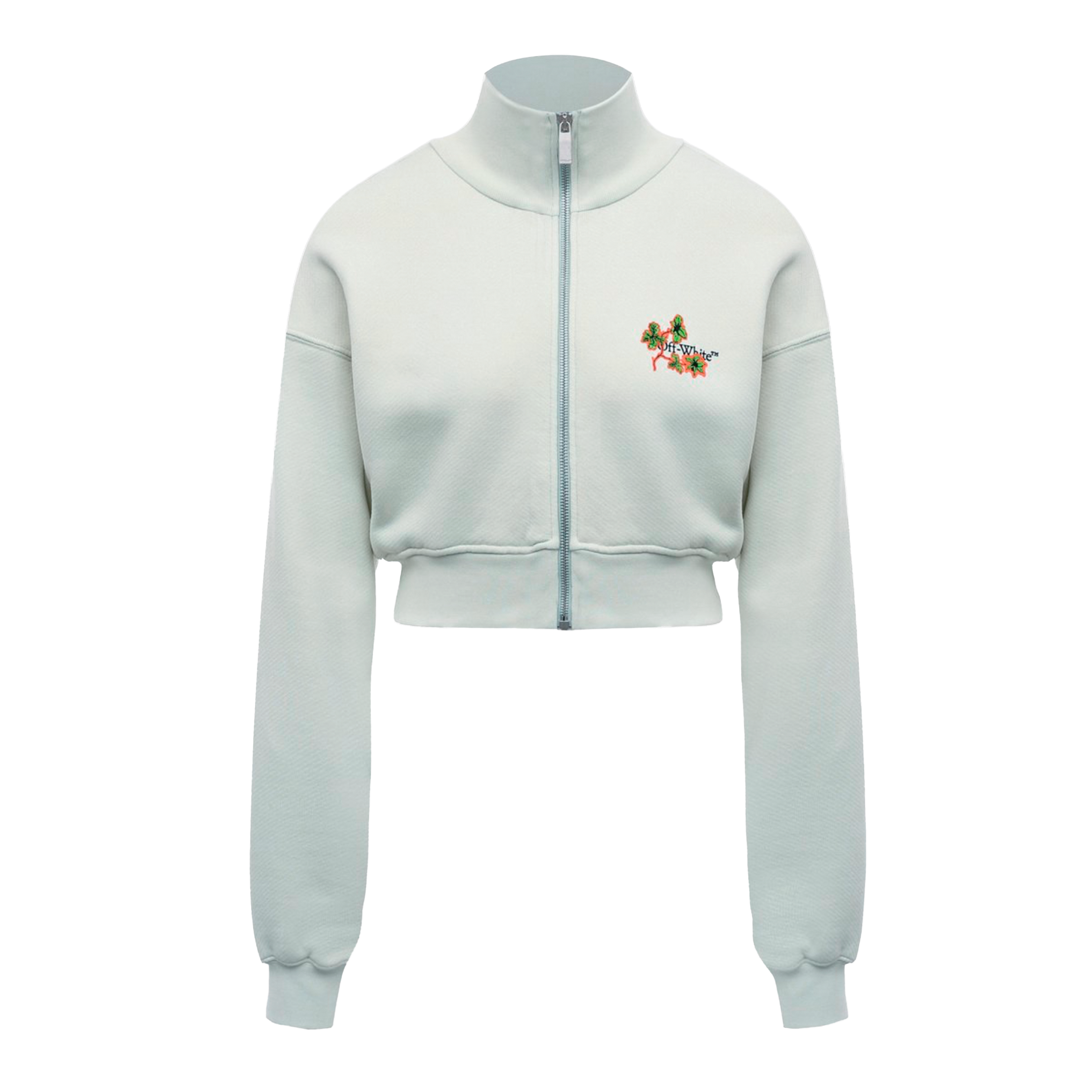 Buzo Verde Off-White Ramage Flower