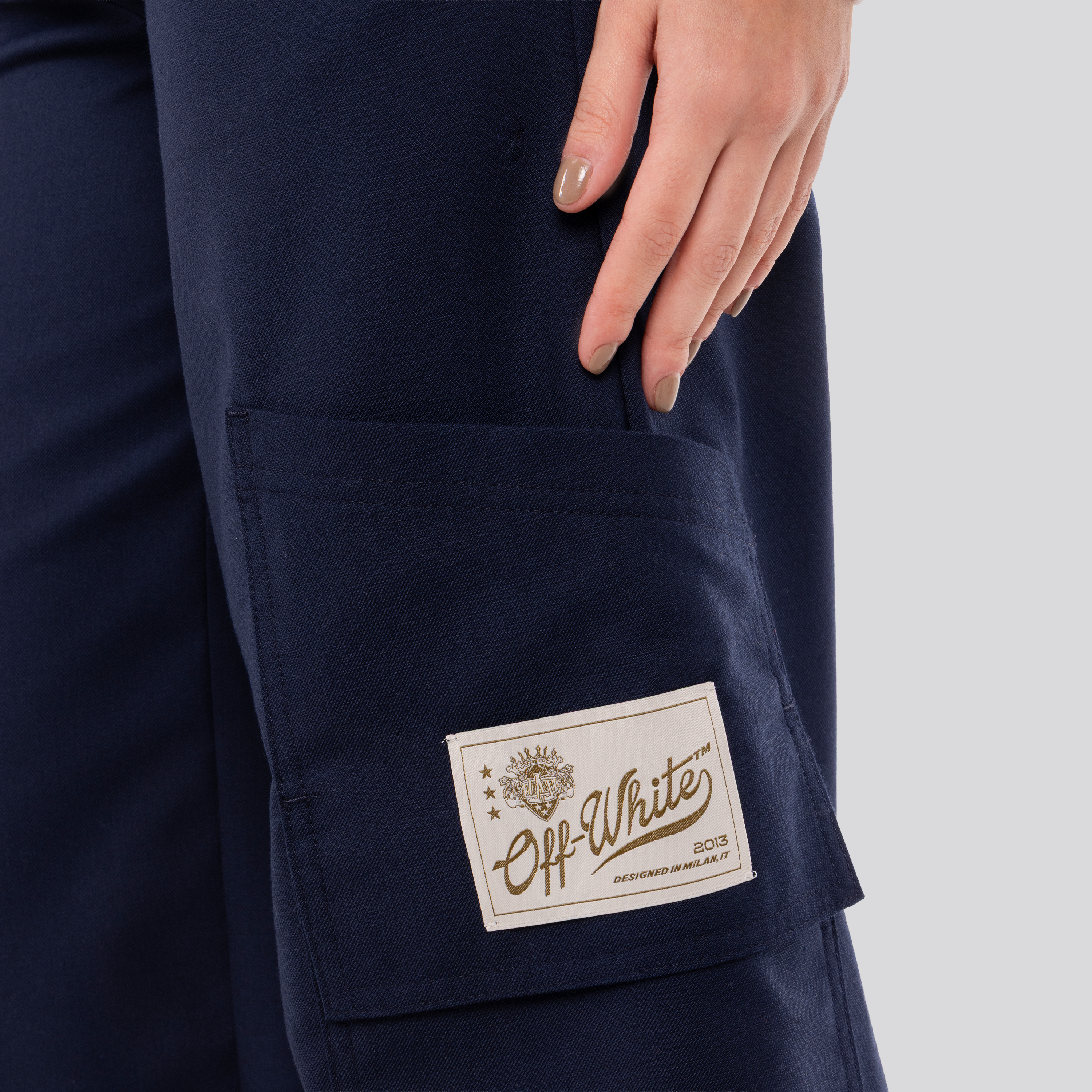 Pantalón Azul Off-White Tailoring