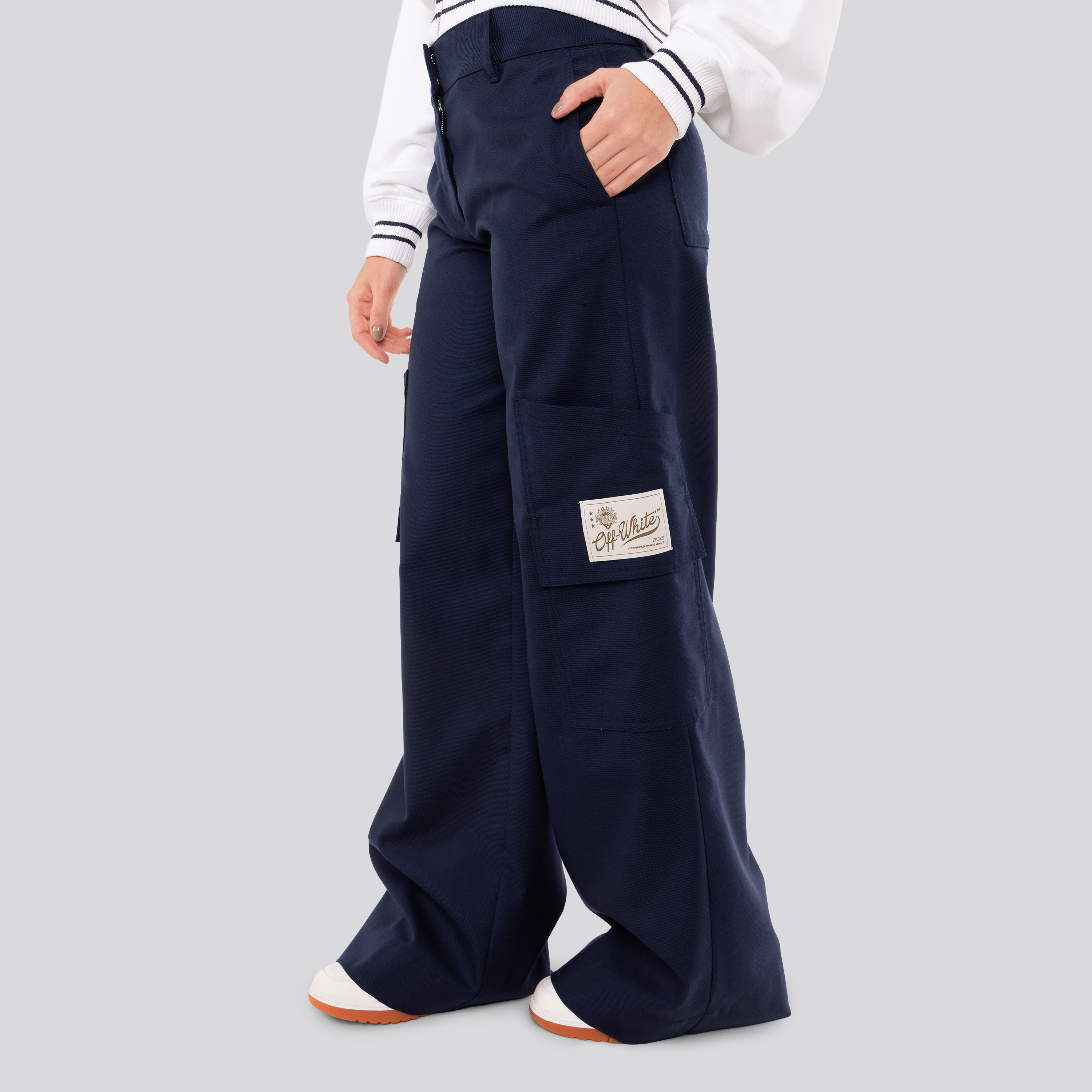 Pantalón Azul Off-White Tailoring