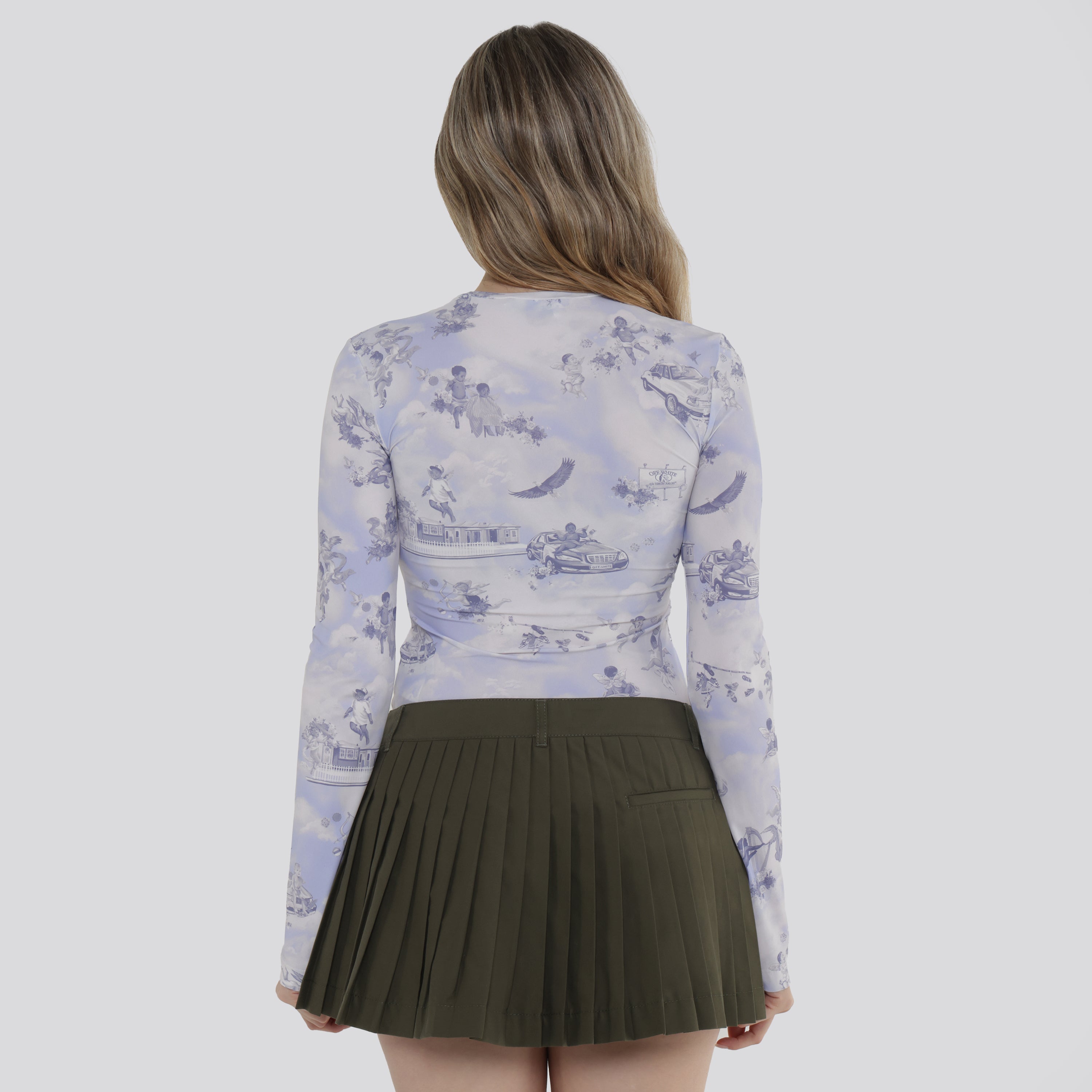 Falda Verde Off-White CO Savana