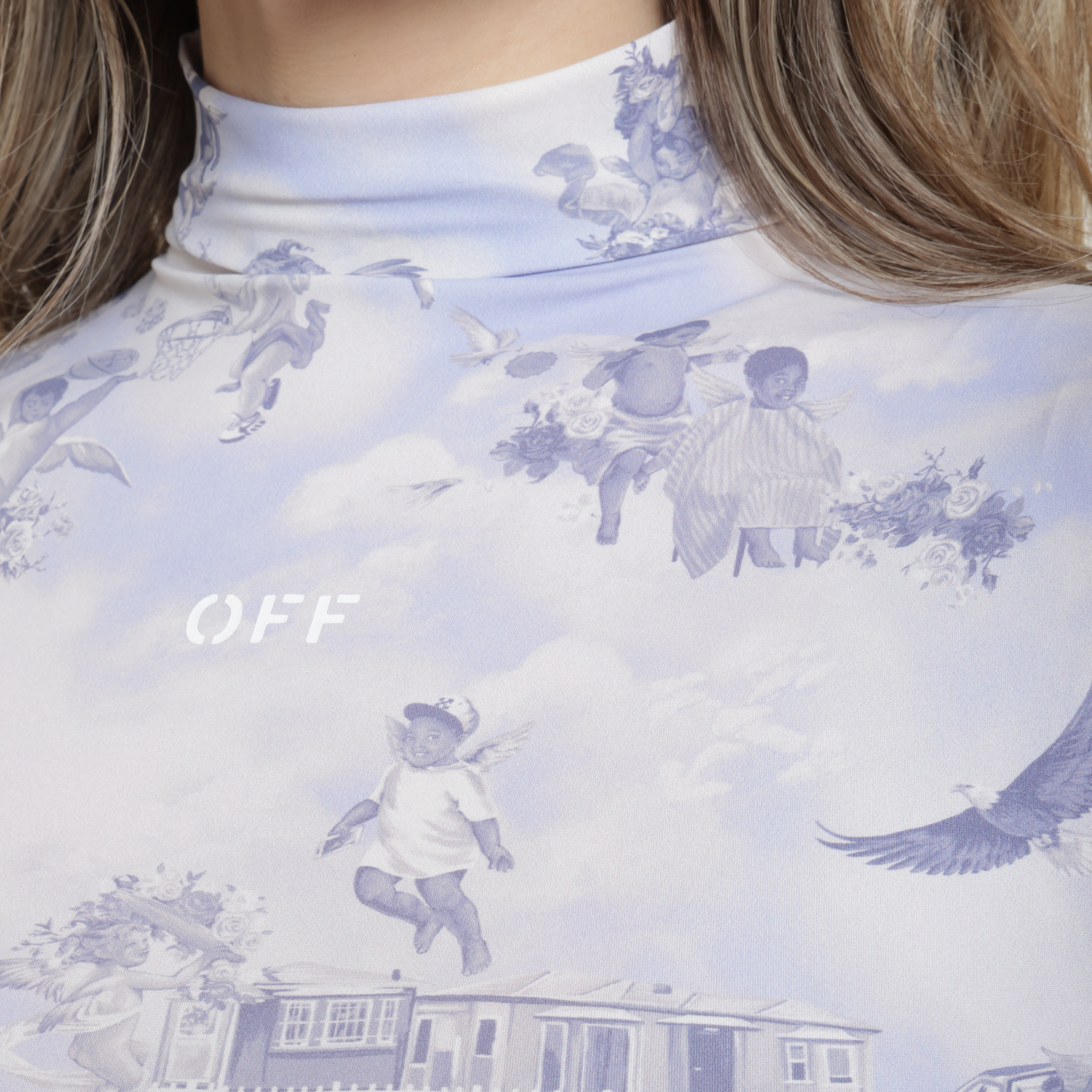 Vestido Blanco Off-White Fresco Sec