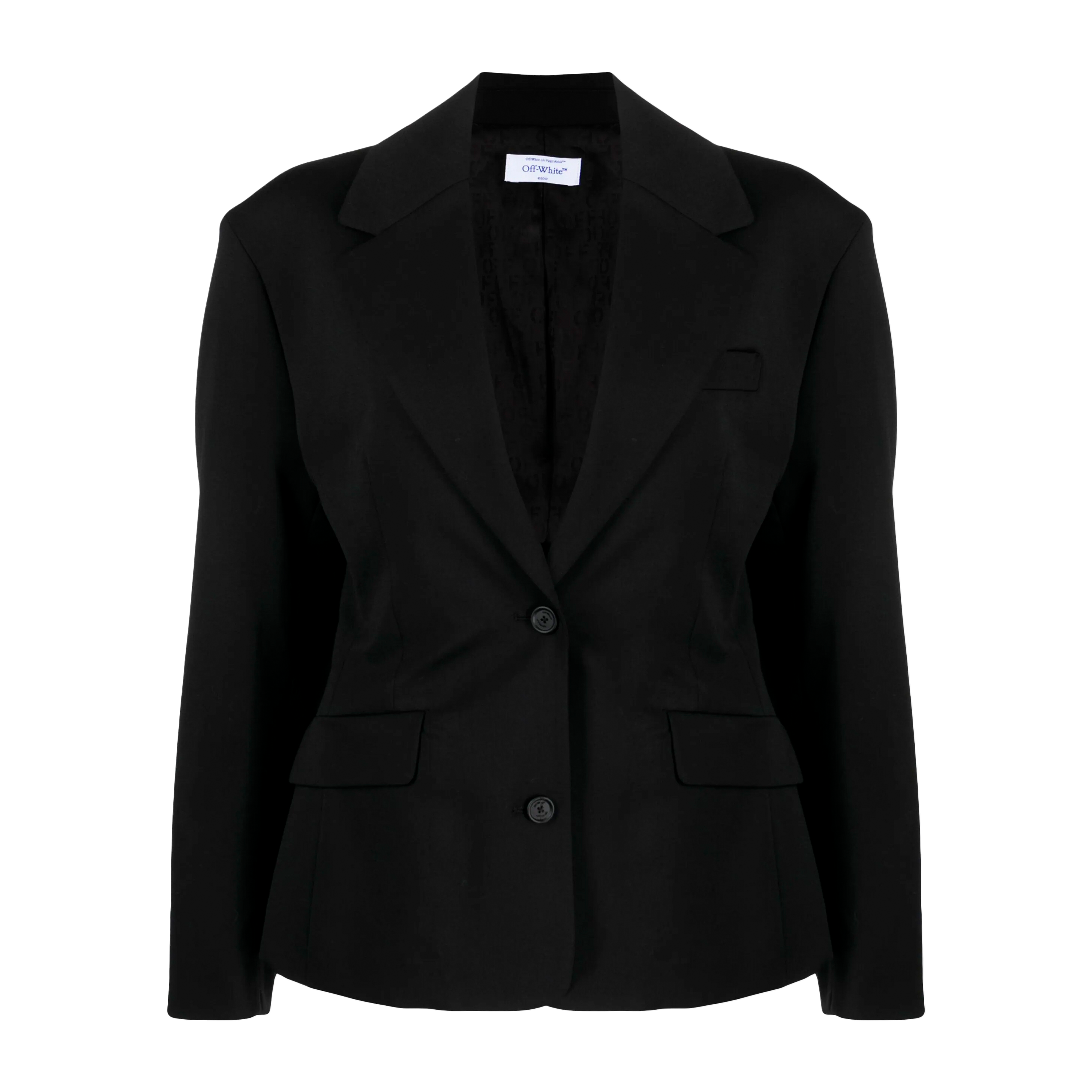 Blazer Negro Off-White Cargo Blend Round