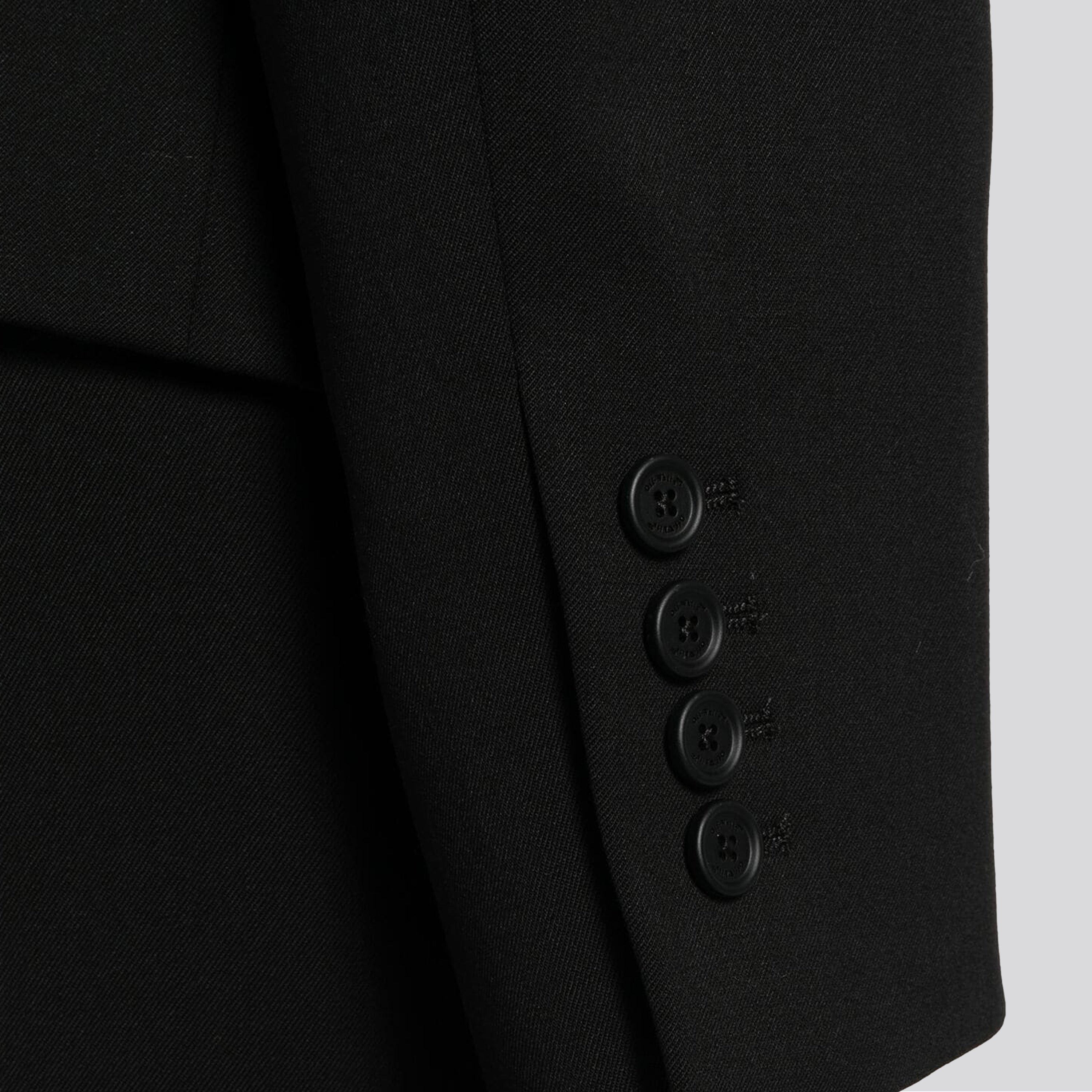 Blazer Negro Off-White Cargo Blend Round