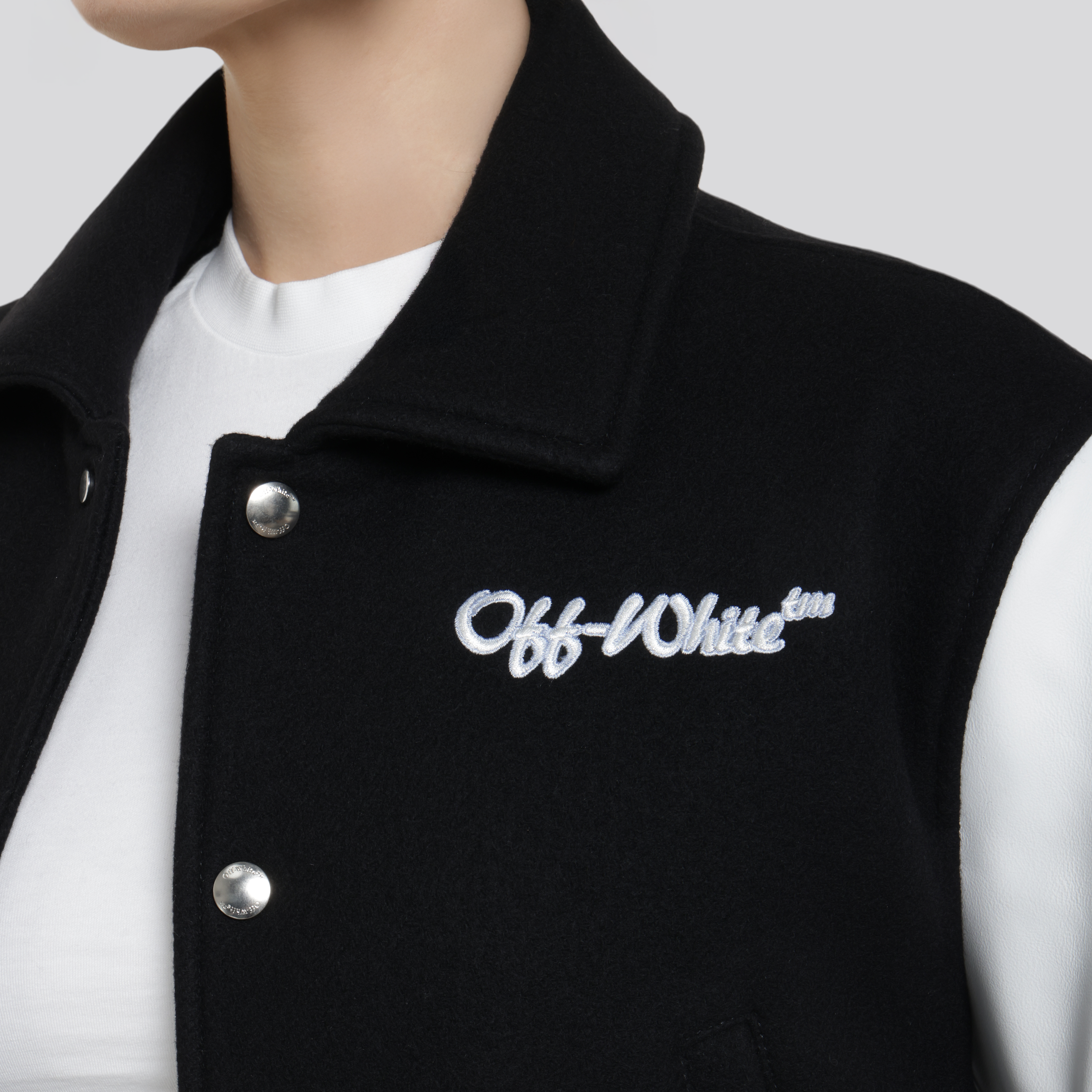 Chaqueta Negra Off-White Wo
