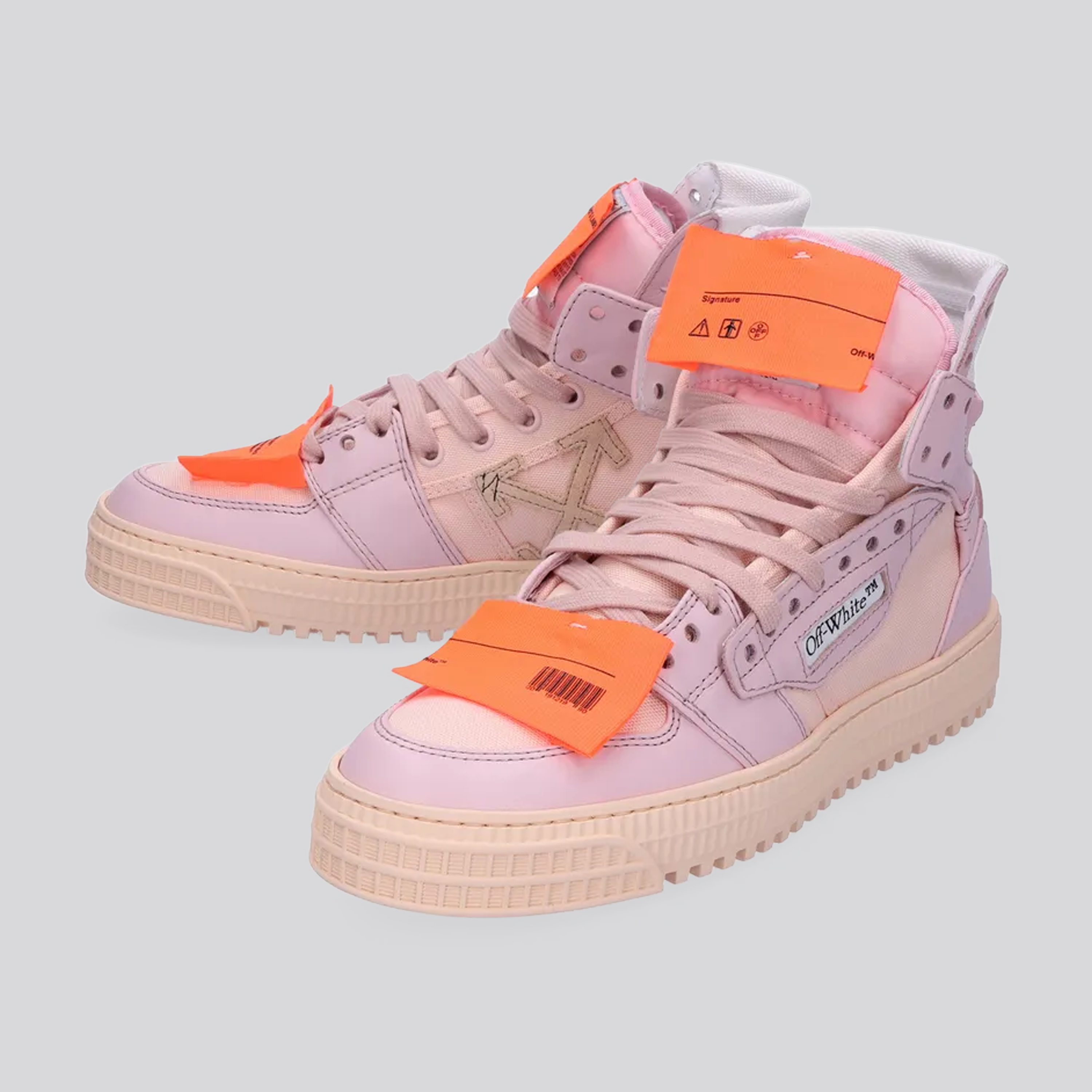 Sneakers Rosado Off-White High Top 3.0 Off Court
