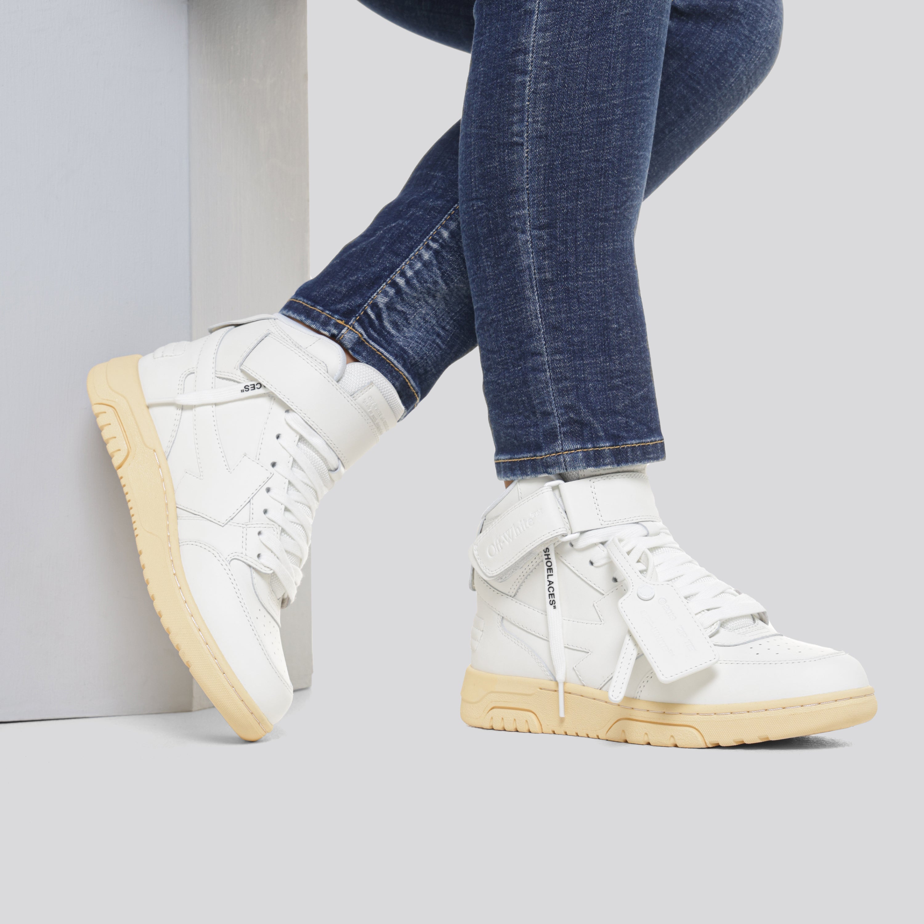 Sneakers Blanco Off-White OOO Mid Top