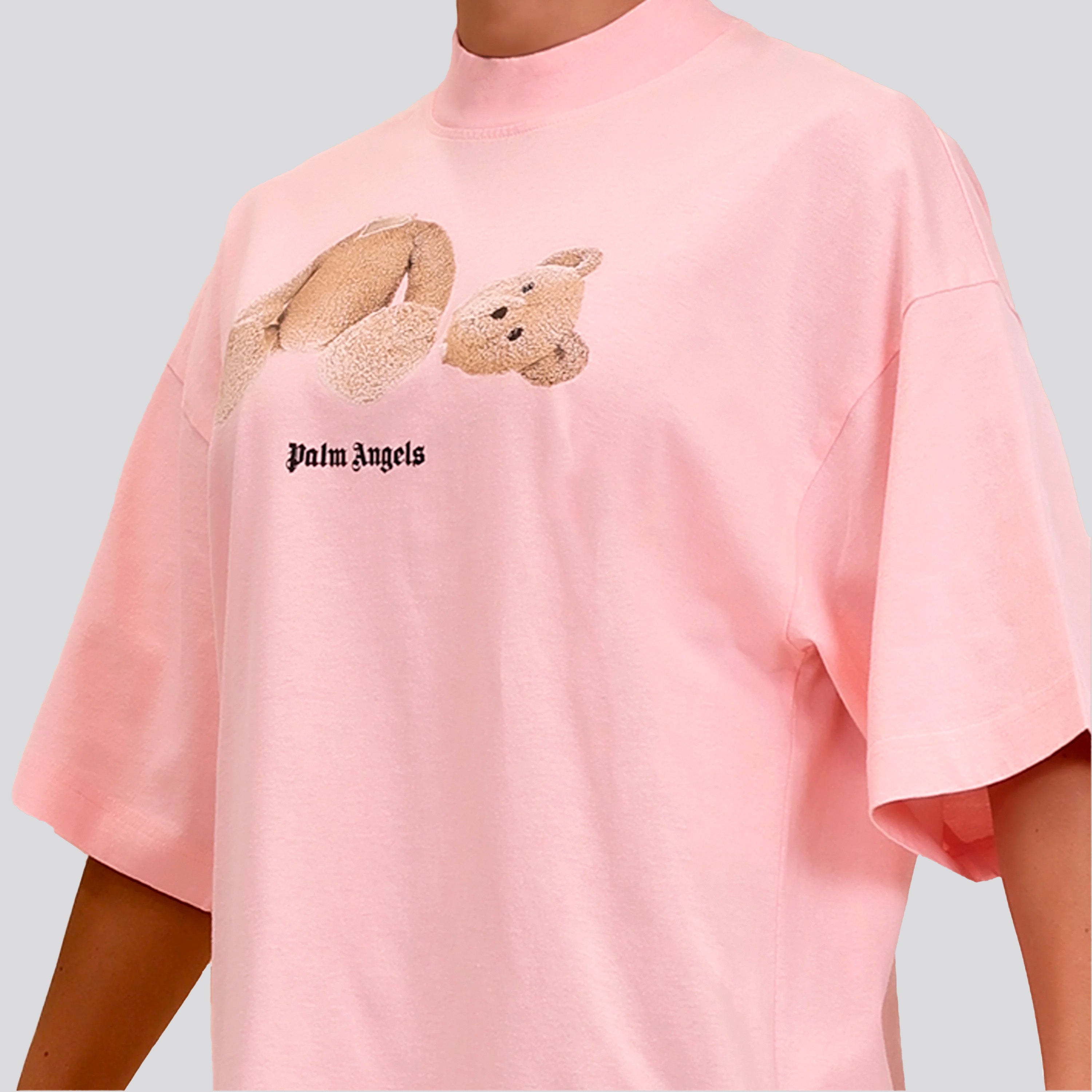 Camiseta Rosada Palm Angels Teddy Bear