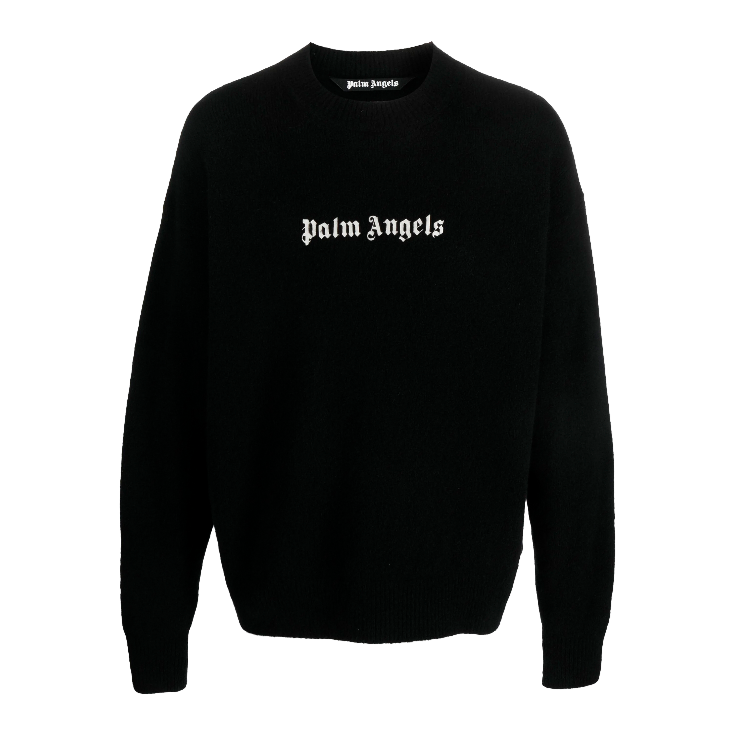 Suéter Negro Palm Angels Classic Logo