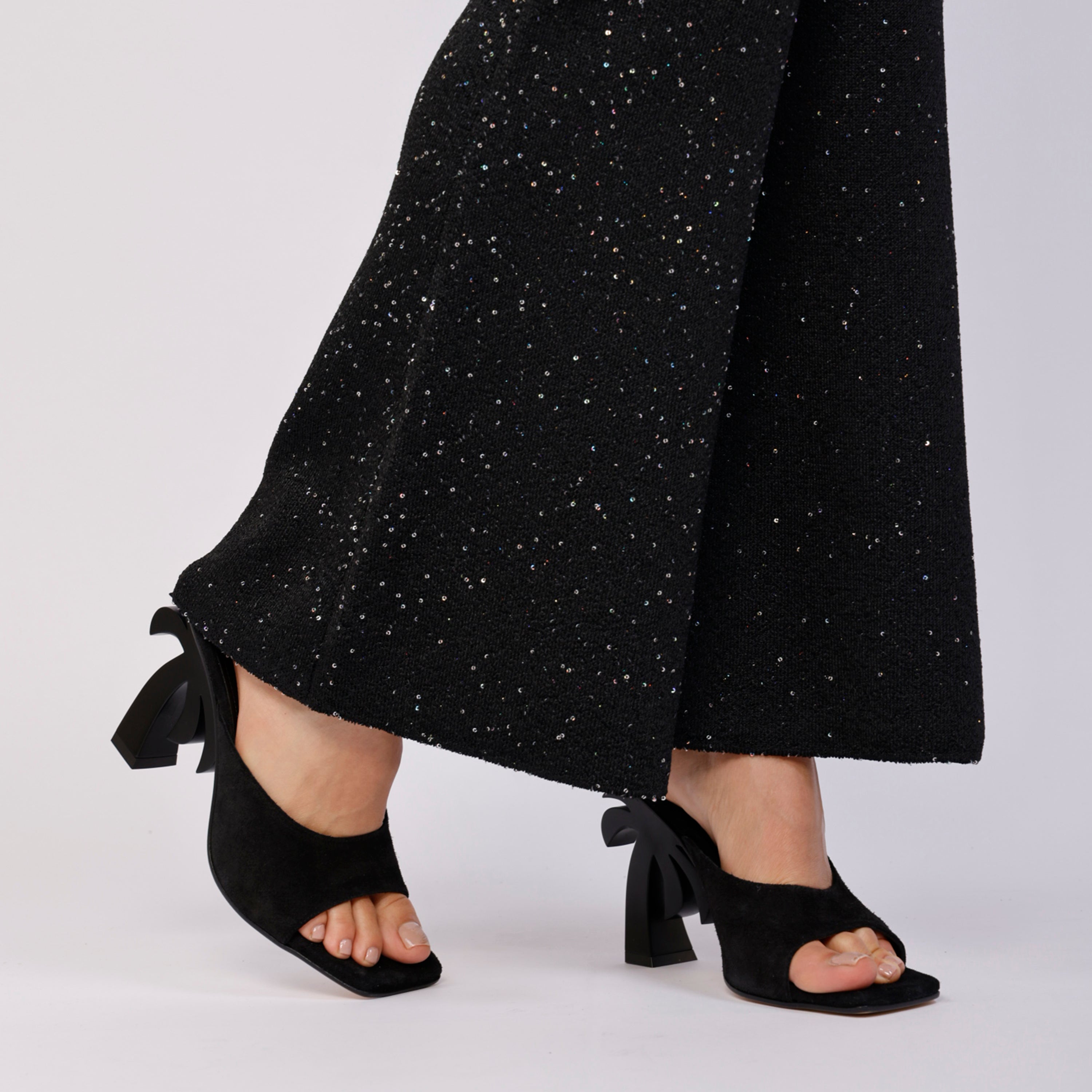 Sandalias Negras Palm Angels Palm Beach